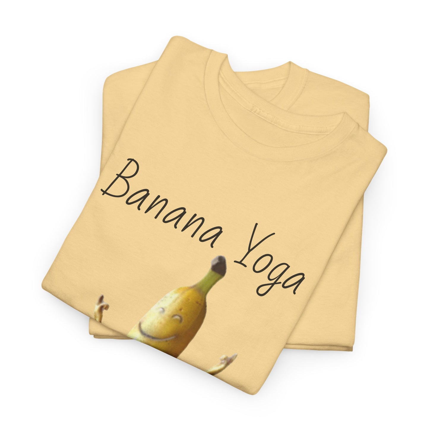 Banana Yoga2 Unisex Heavy Cotton Tee