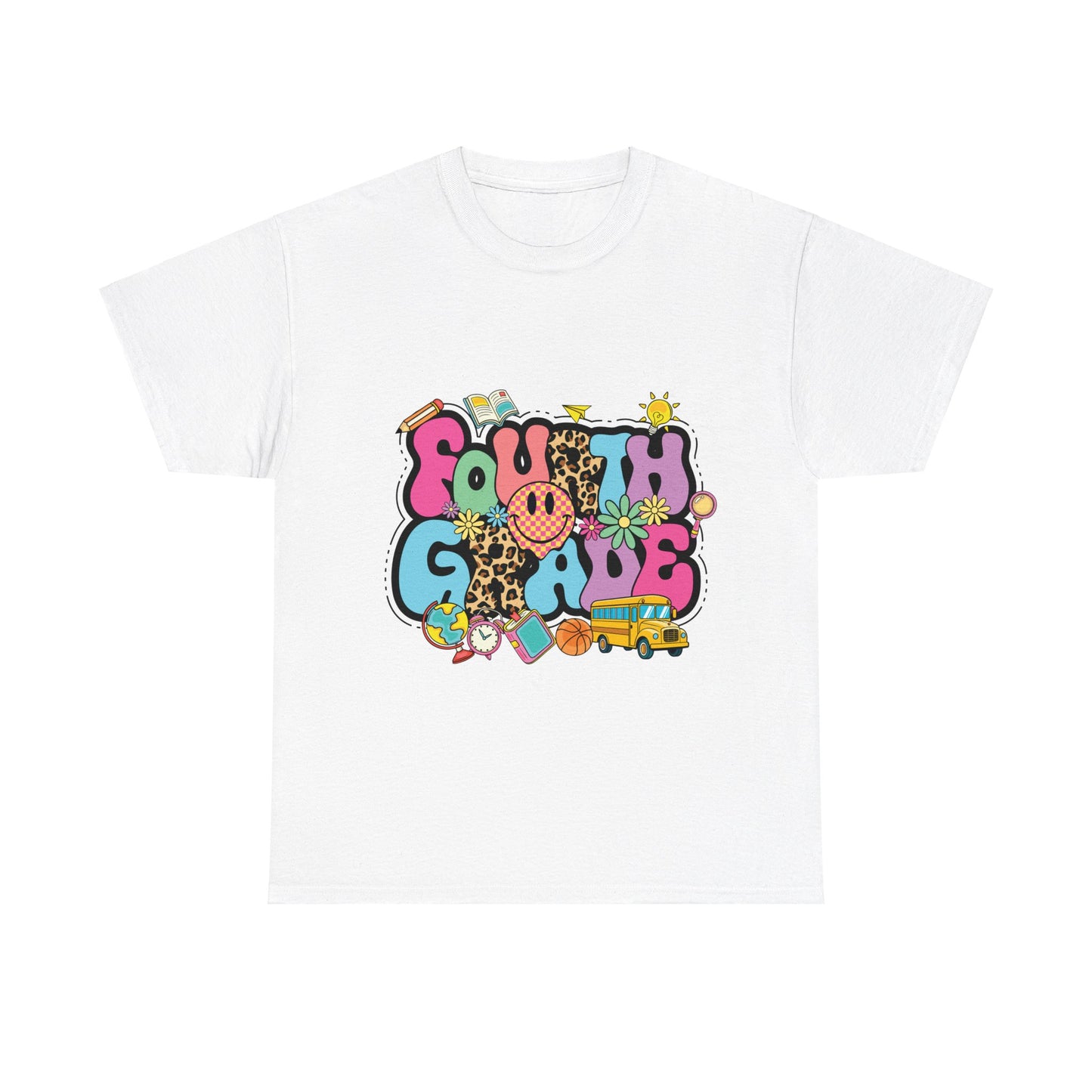 Fourth Grade Unisex Heavy Cotton Tee