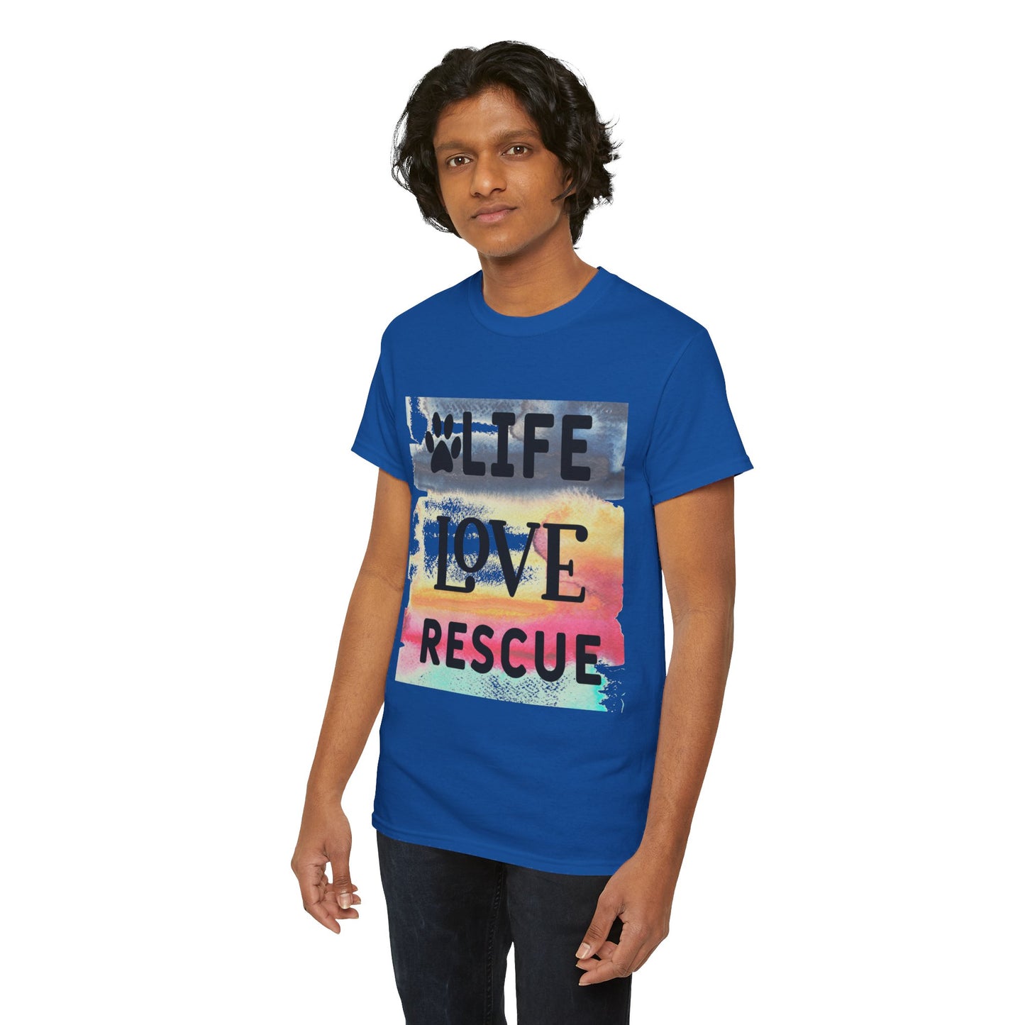 Life Love Rescue Unisex Heavy Cotton Tee