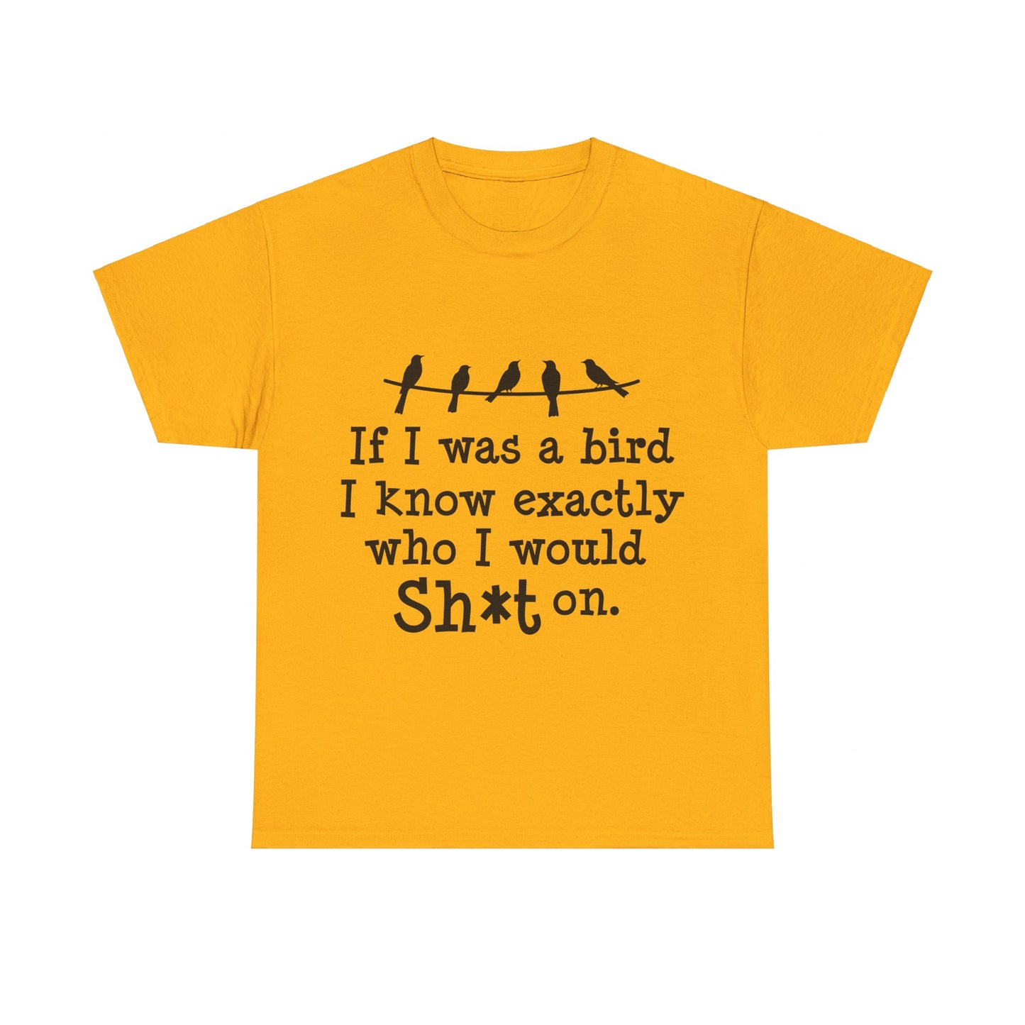 If I Were A Bird Unisex Heavy Cotton Tee