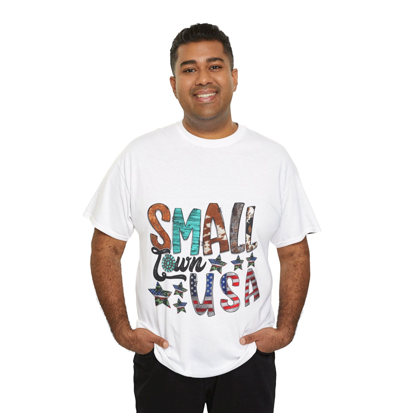 Small Town USA Unisex Heavy Cotton Tee