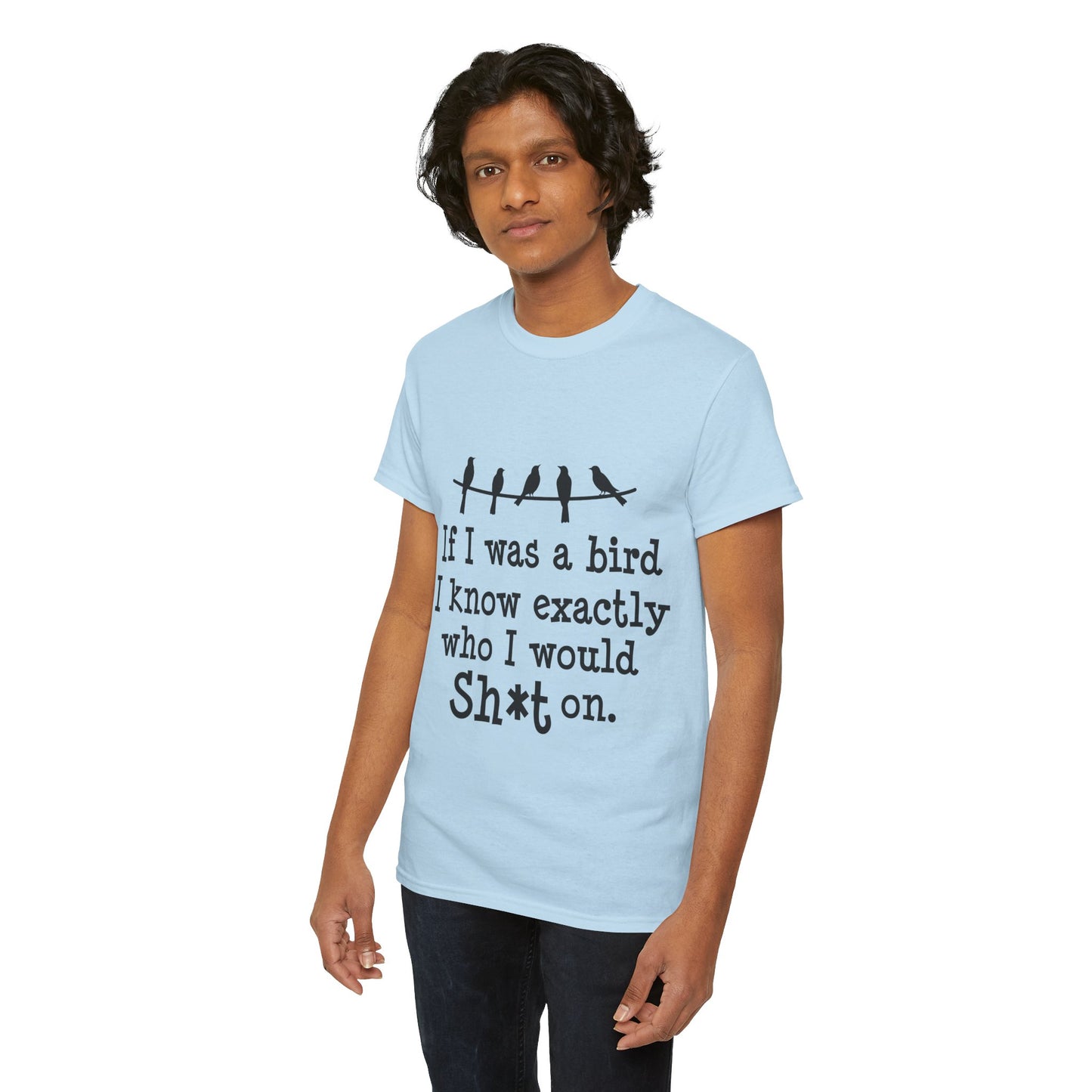 If I Were A Bird Unisex Heavy Cotton Tee