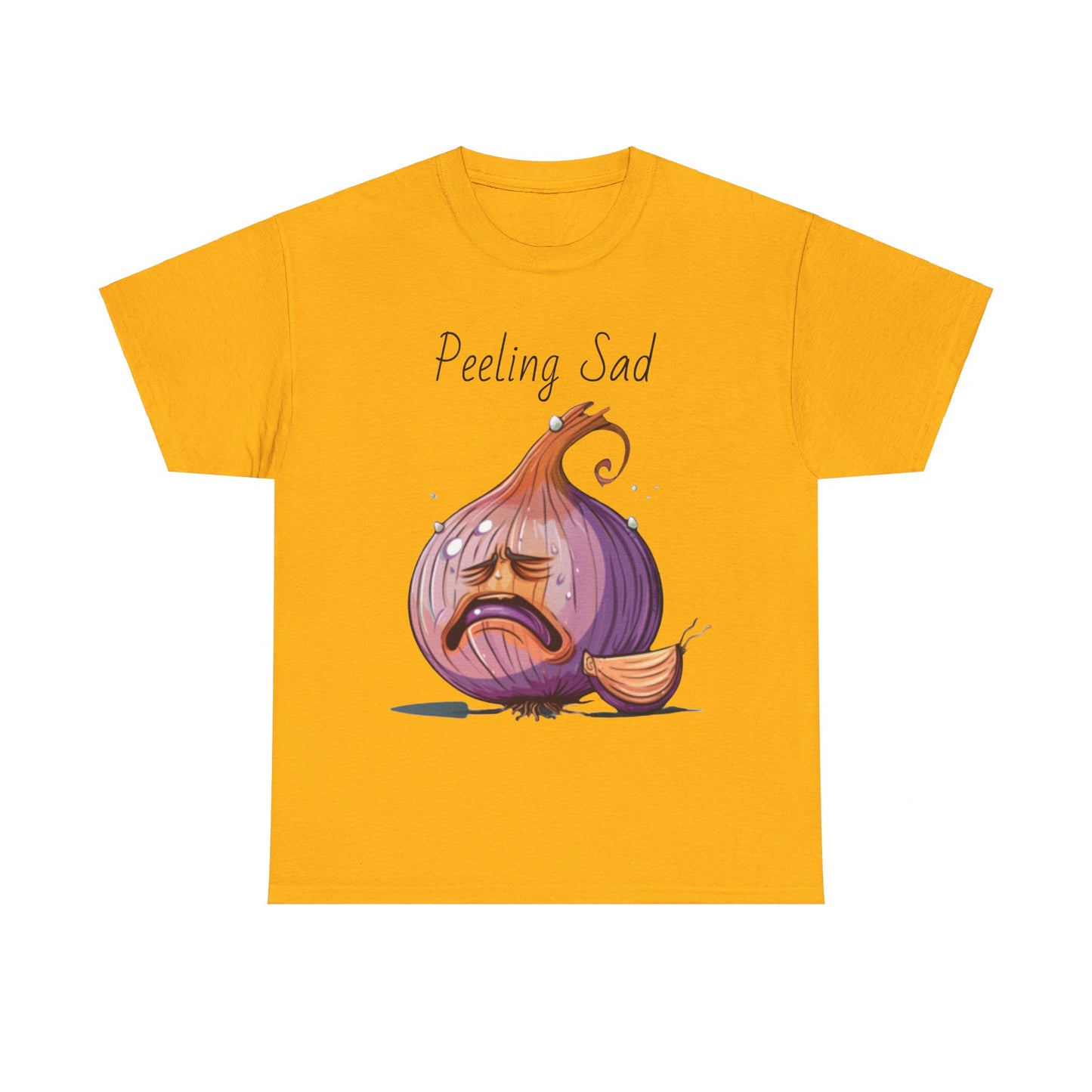 Peeling Sad Unisex Heavy Cotton Tee