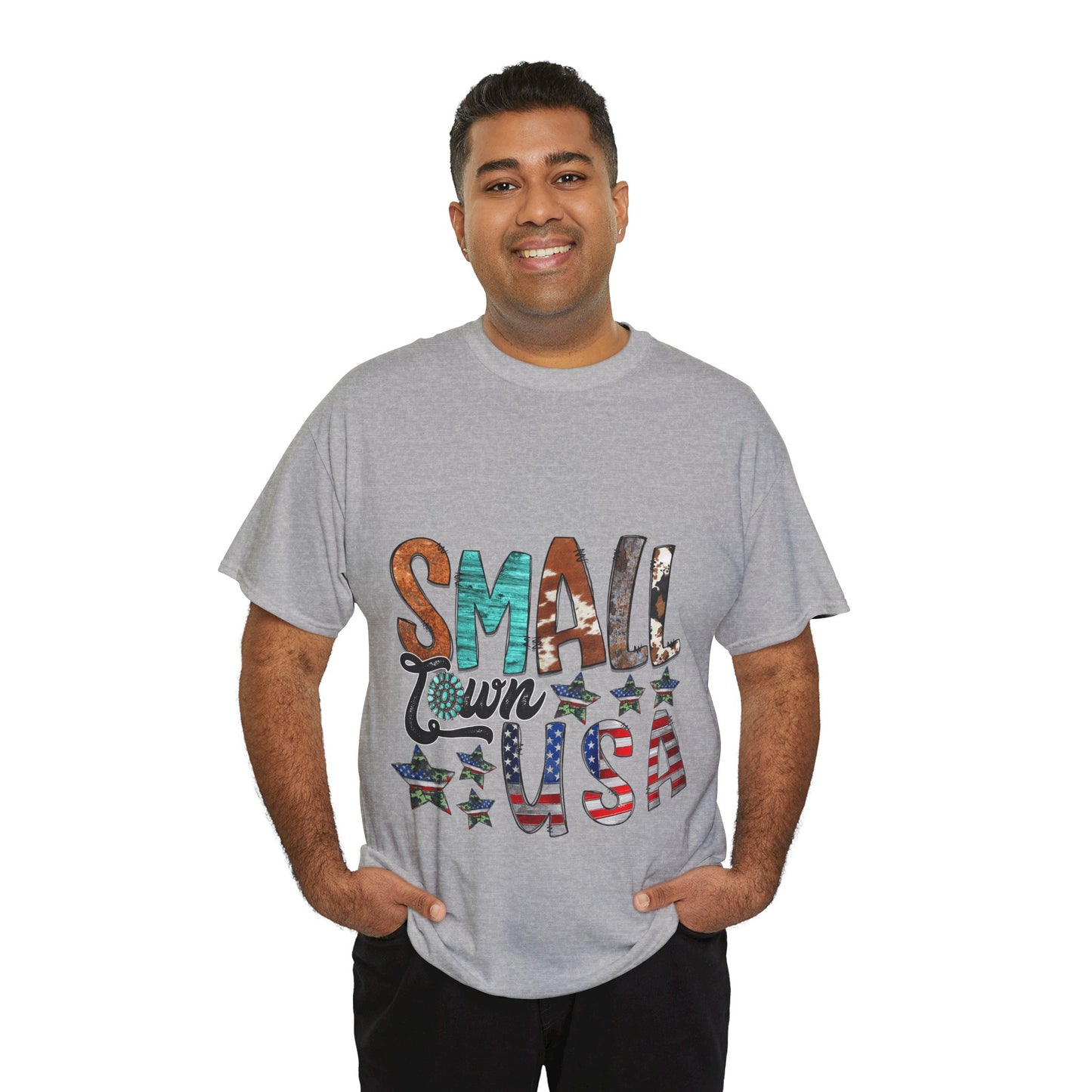 Small Town USA Unisex Heavy Cotton Tee