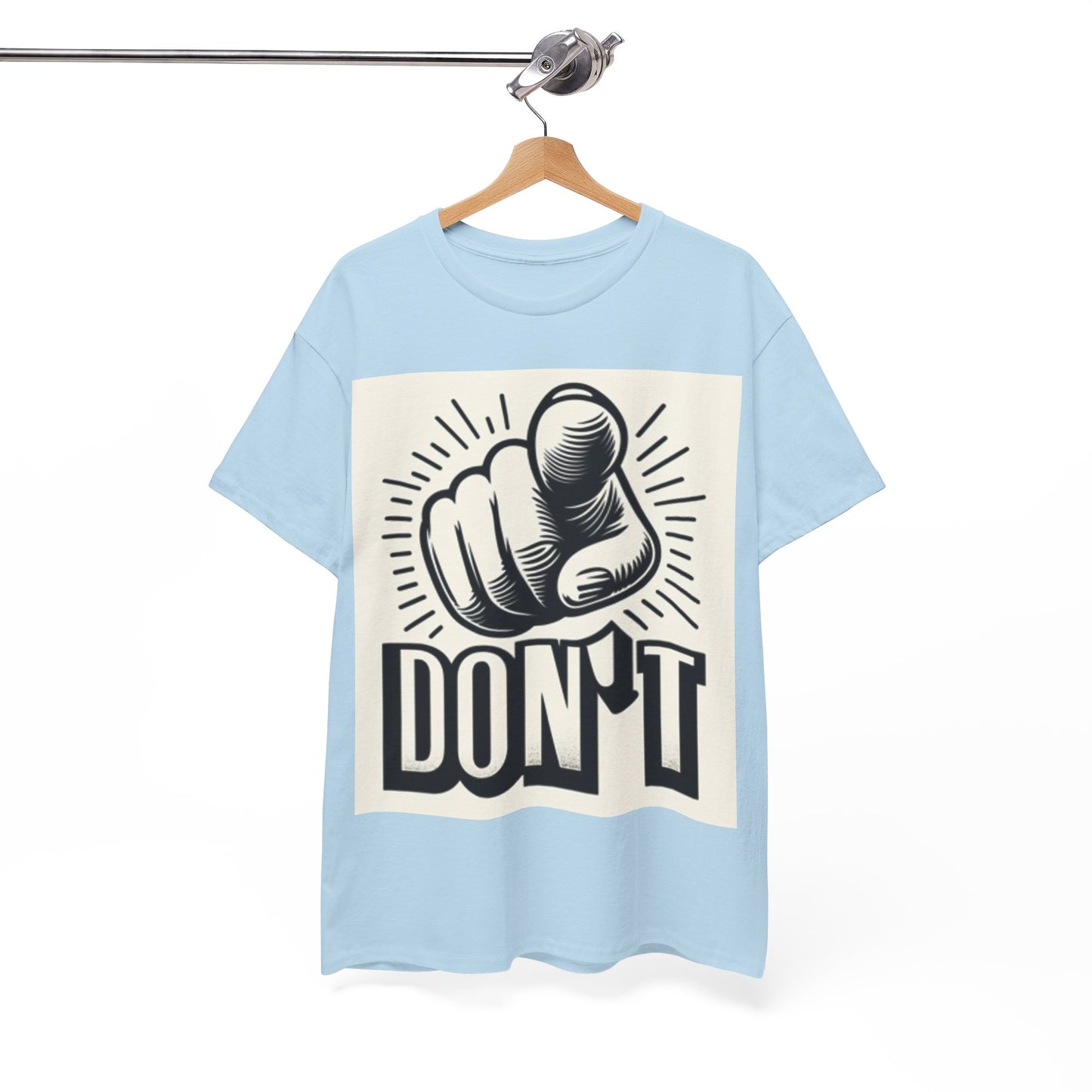 Don't Finger Unisex Heavy Cotton Tee