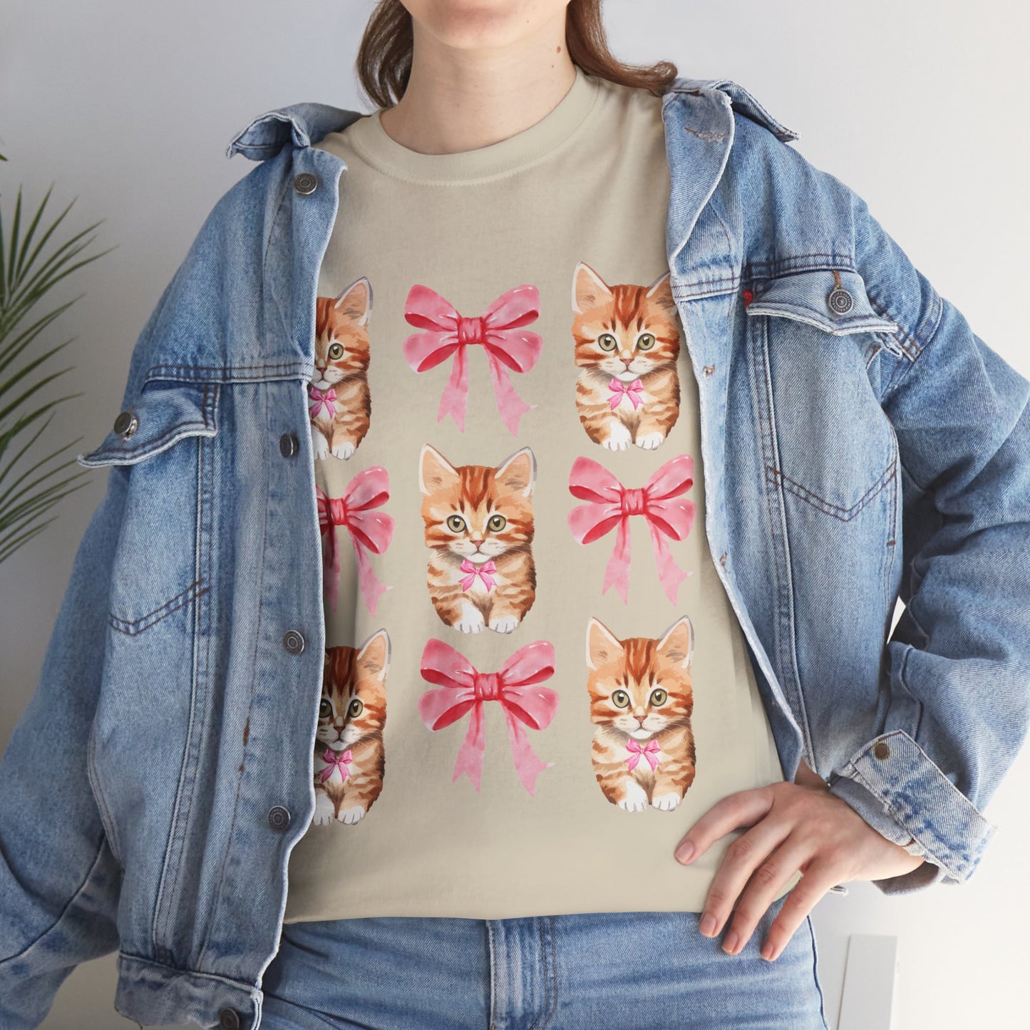 Cat Coquette Unisex Heavy Cotton Tee