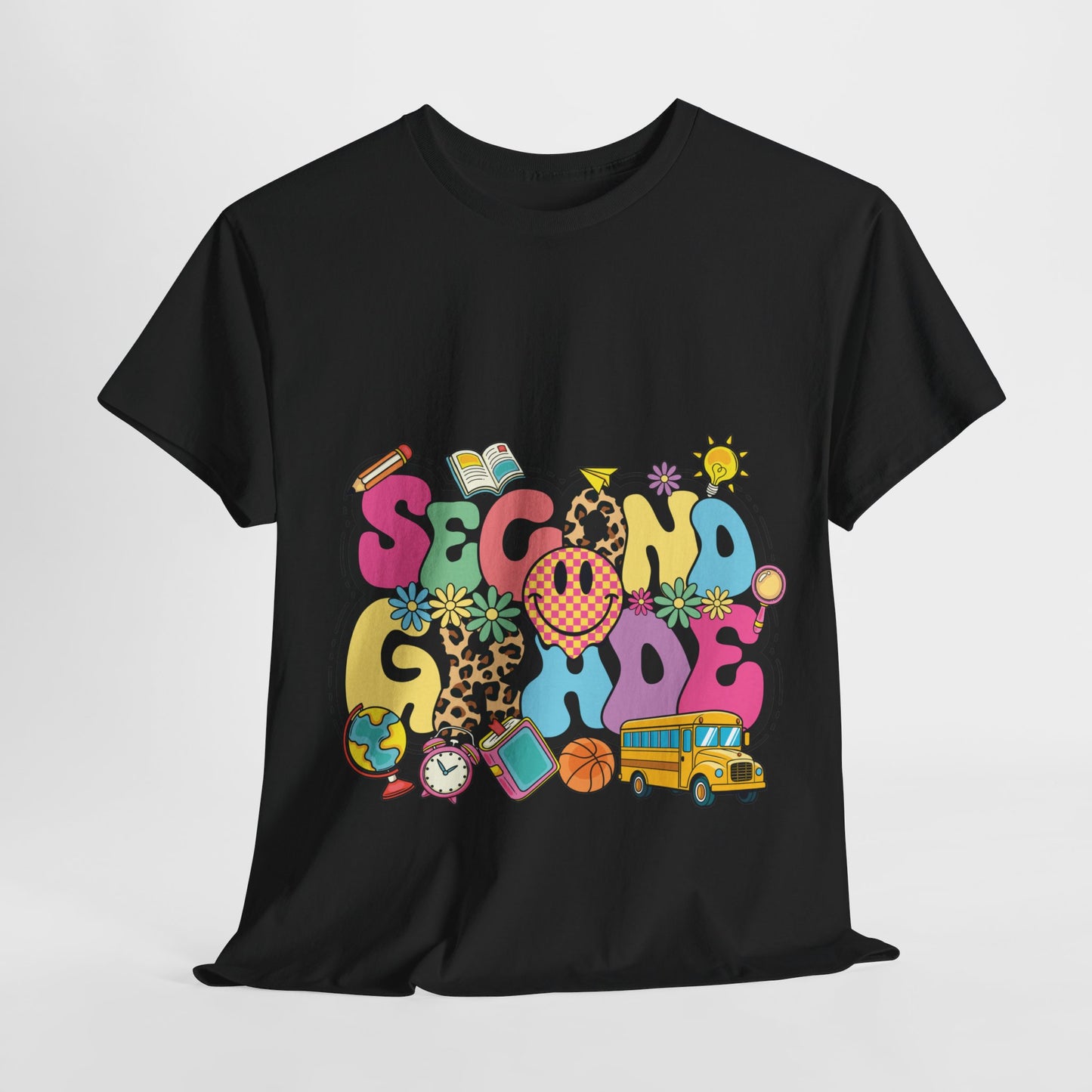 Second Grade Unisex Heavy Cotton Tee