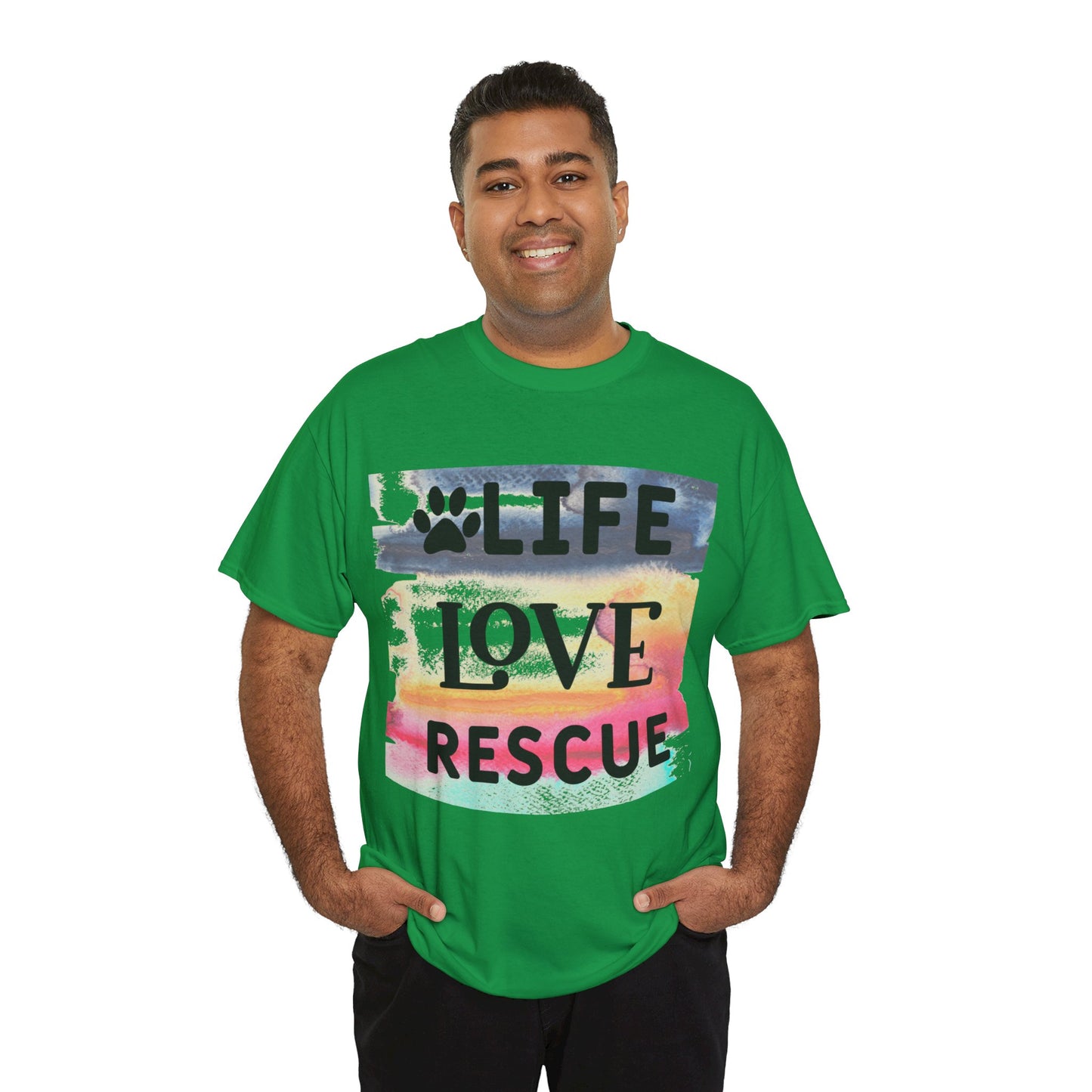 Life Love Rescue Unisex Heavy Cotton Tee