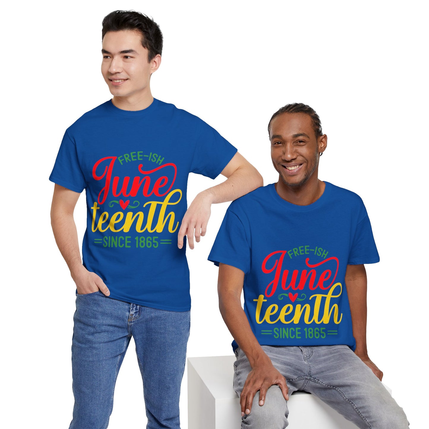 Juneteenth Free-ish Unisex Heavy Cotton Tee