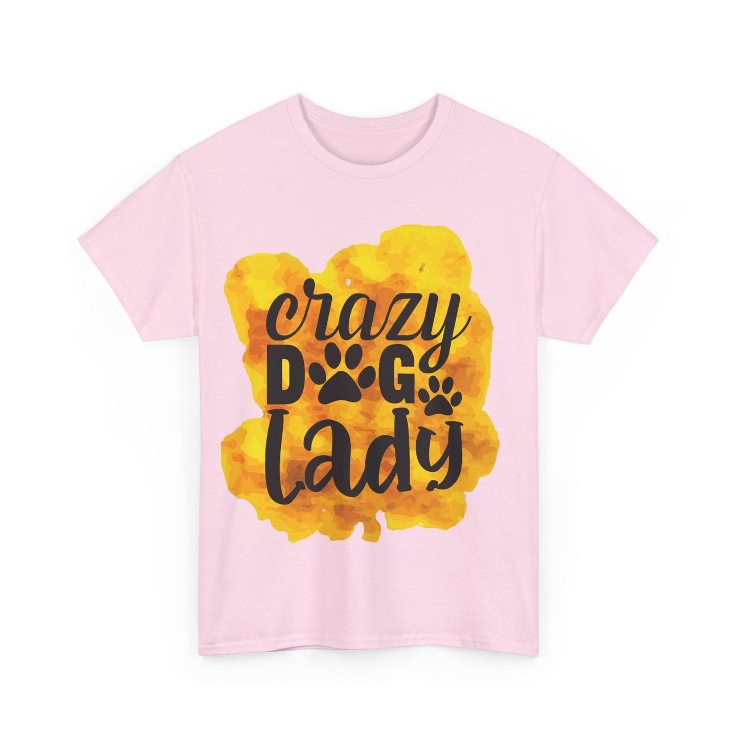 Crazy Dog Lady Unisex Heavy Cotton Tee