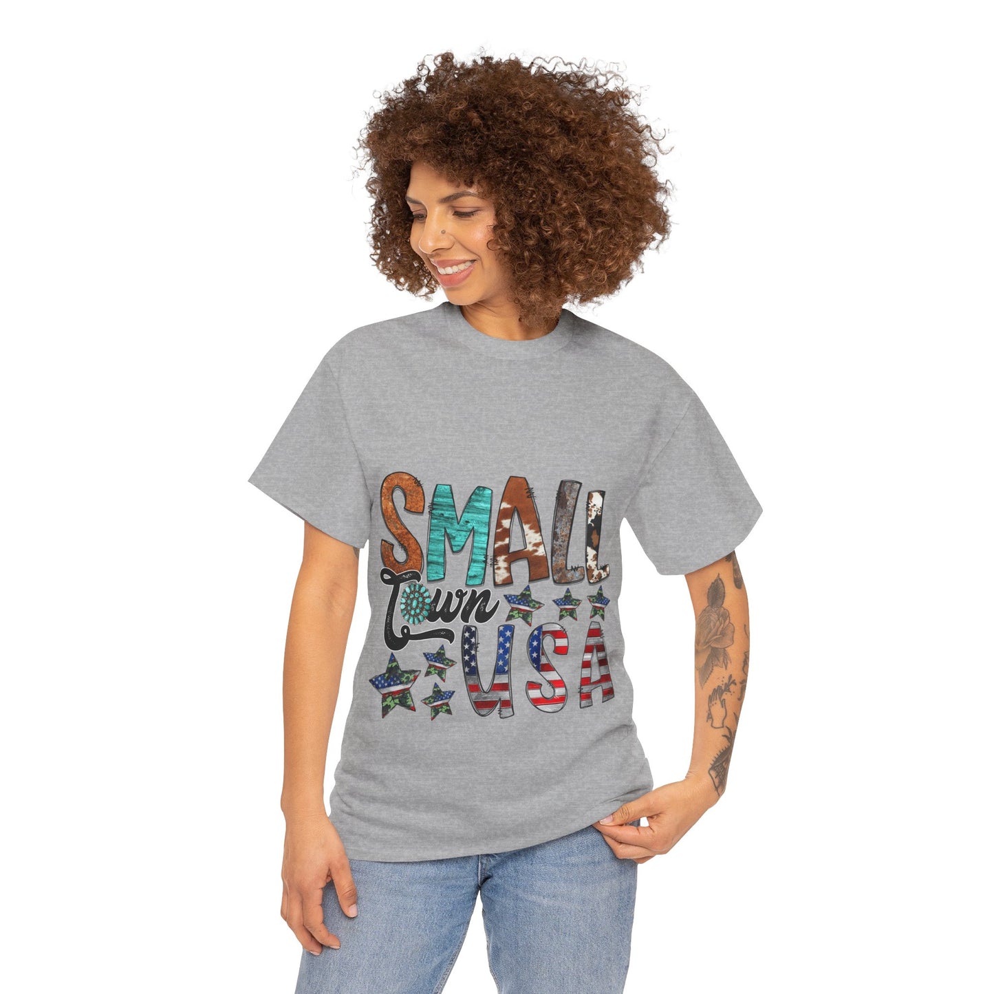 Small Town USA Unisex Heavy Cotton Tee