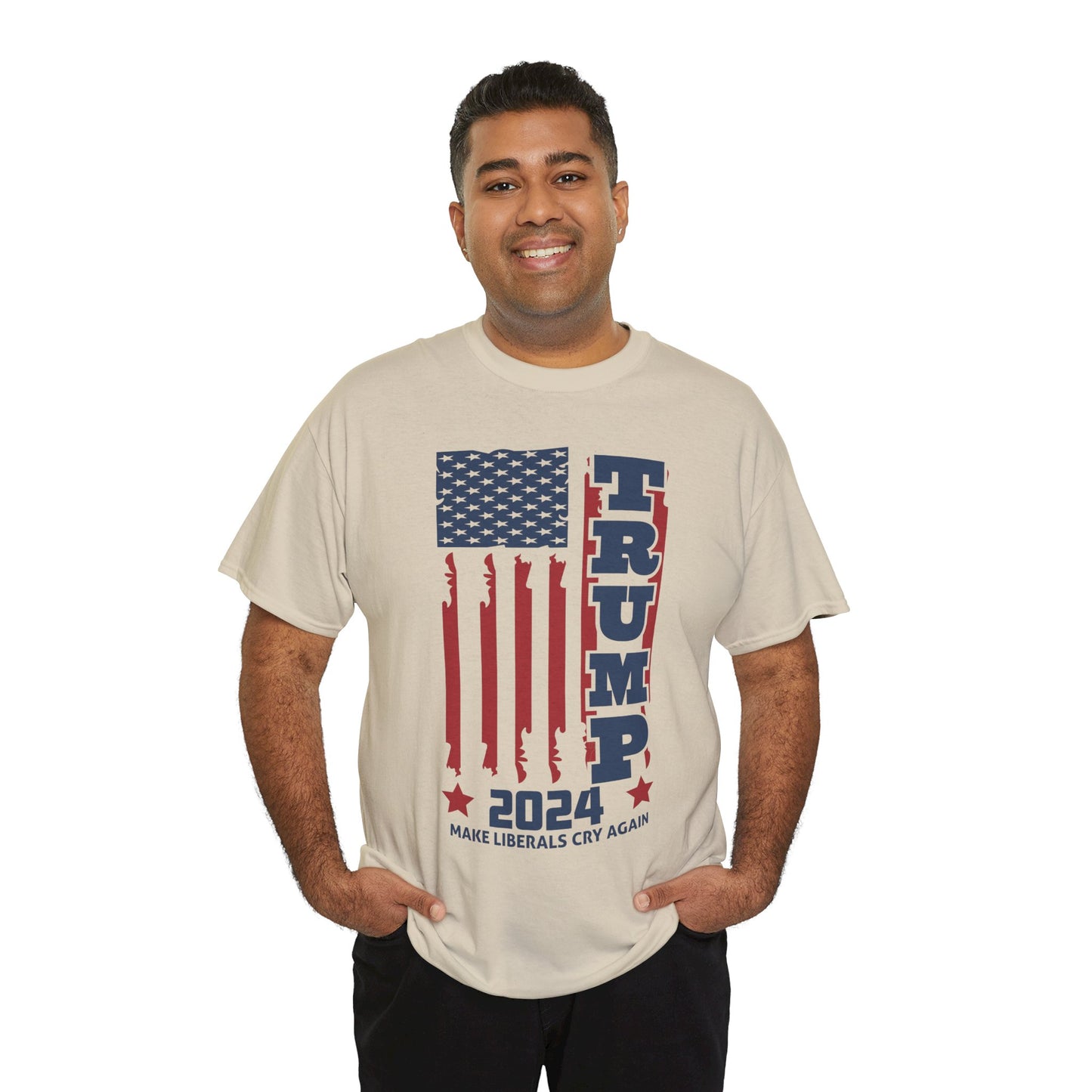 Trump 2024 A Unisex Heavy Cotton Tee