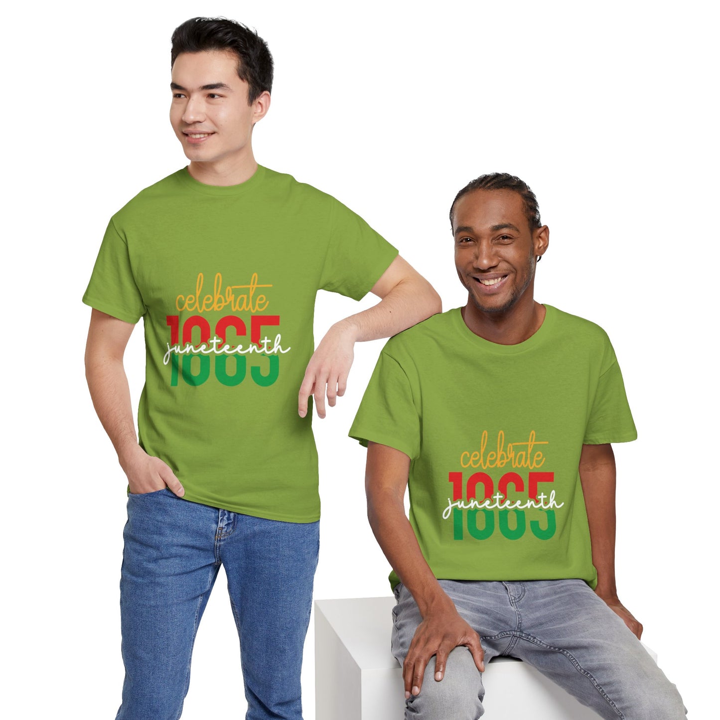 Celebrate Juneteenth Unisex Heavy Cotton Tee