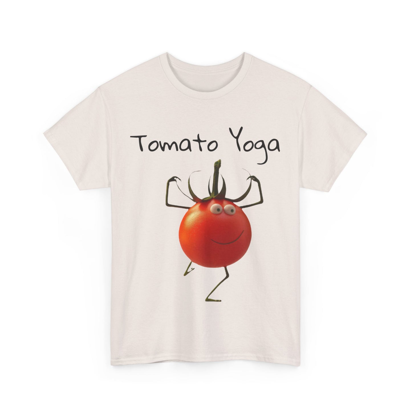 Tomato Yoga Unisex Heavy Cotton Tee