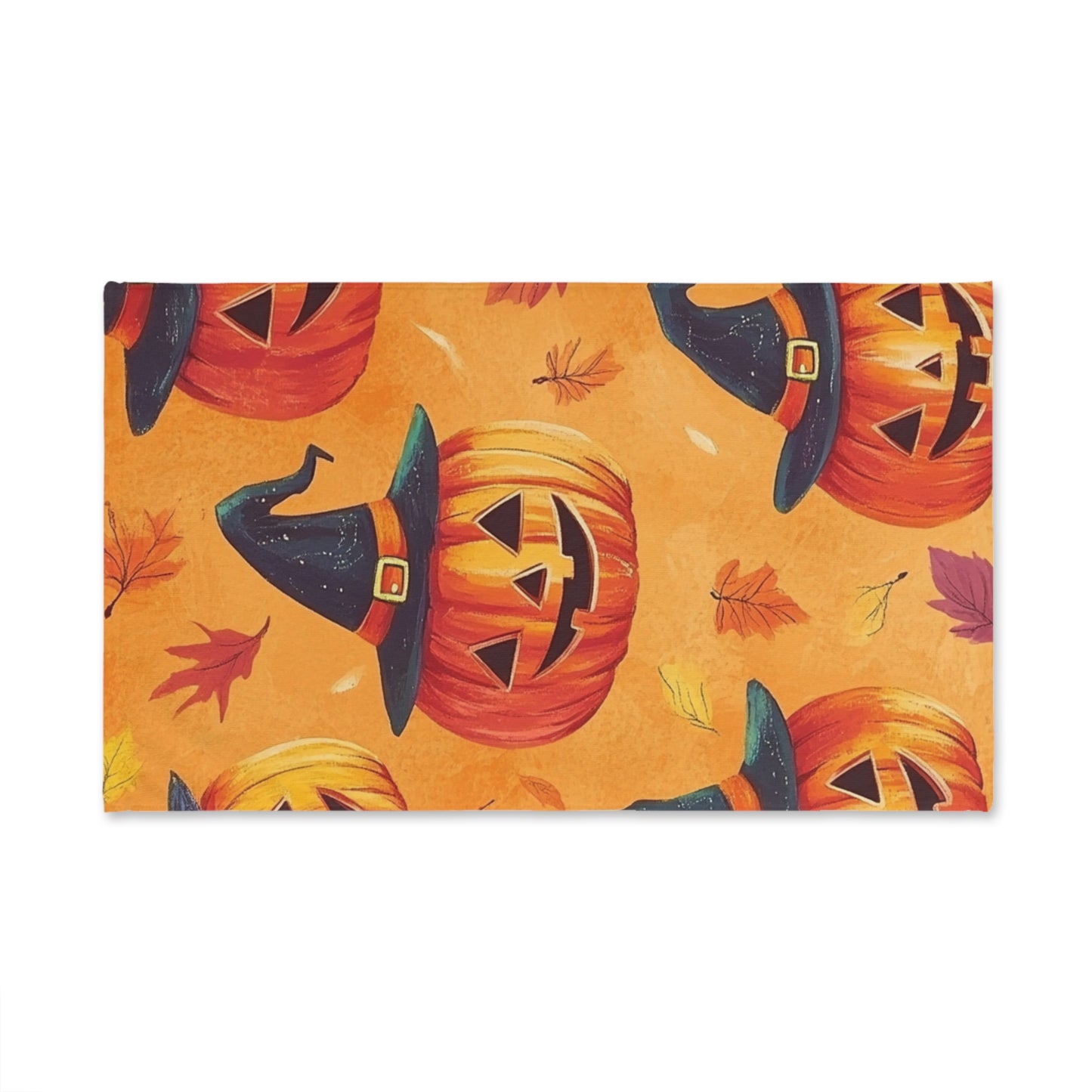 Halloween Pumpkin Hand Towel