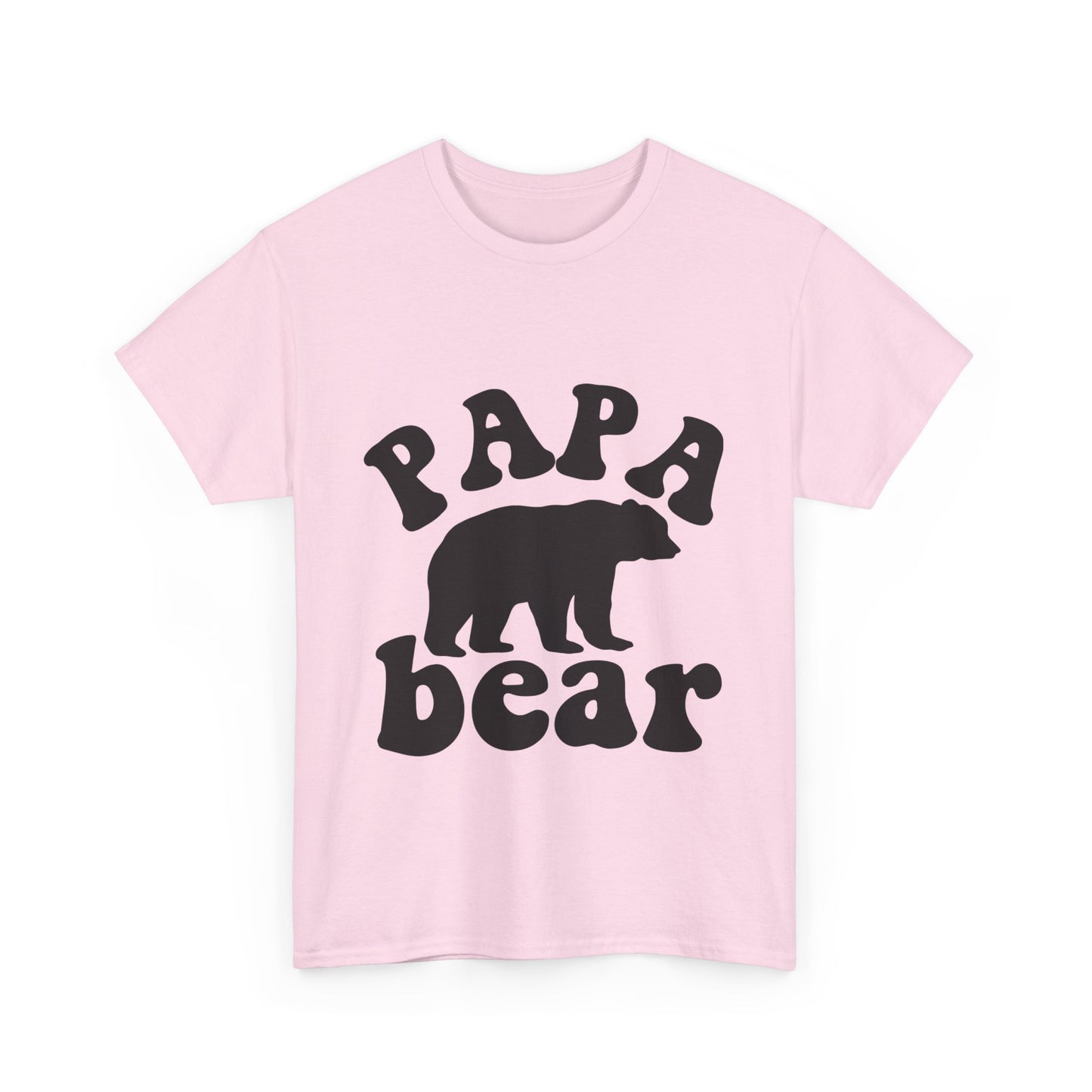 Papa Bear Unisex Heavy Cotton Tee