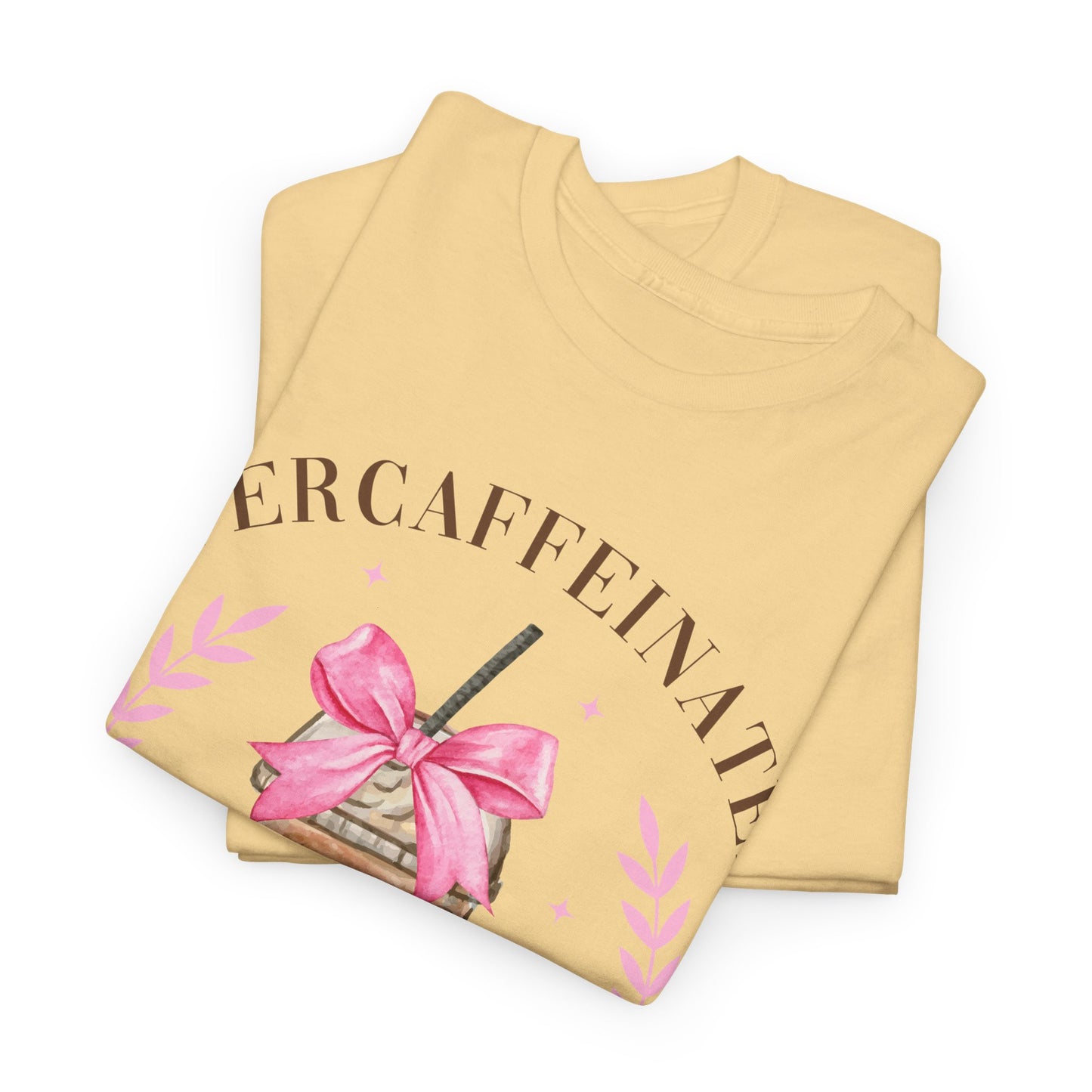 Over-caffeinated Mom Unisex Heavy Cotton Tee