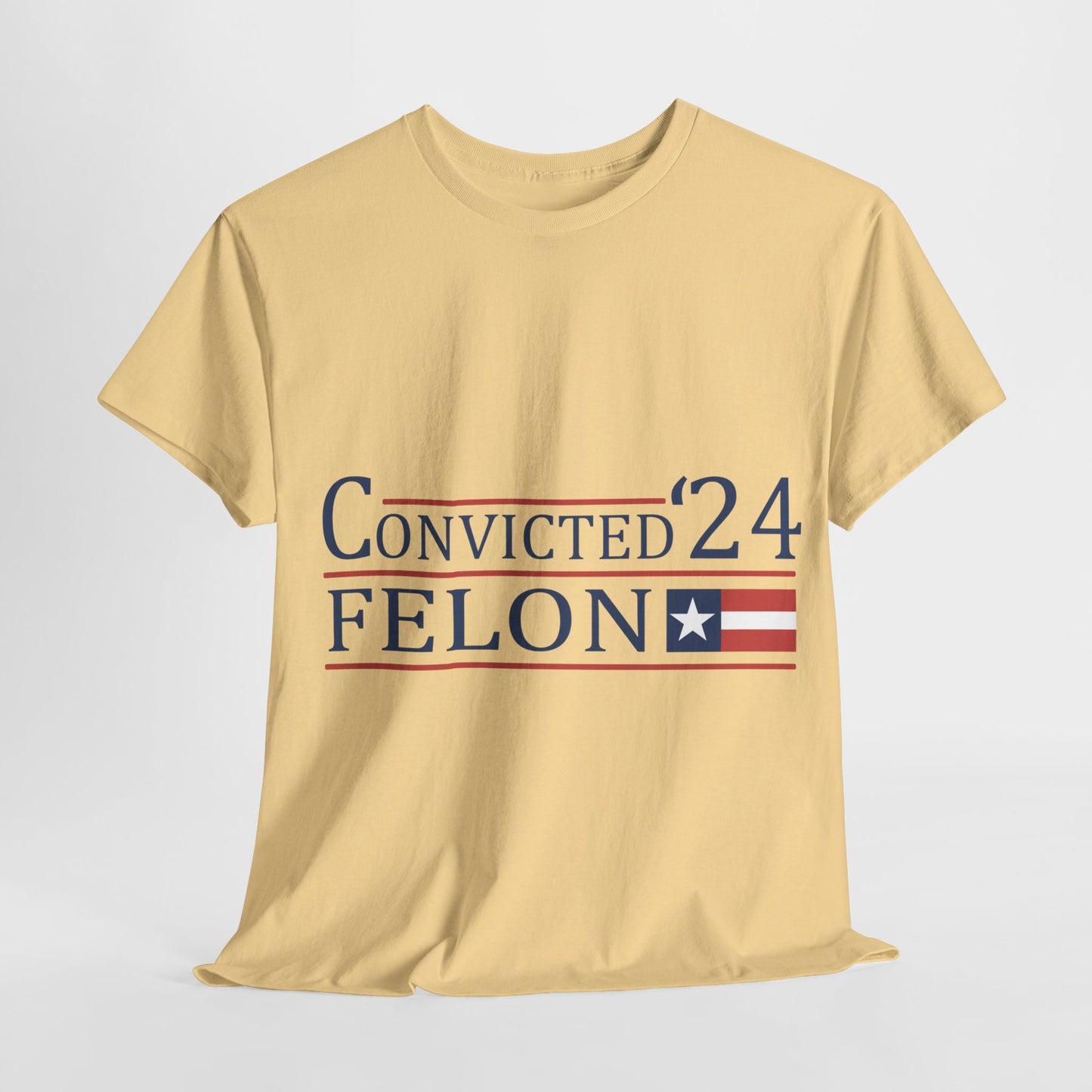 Convicted Felon Unisex Heavy Cotton Tee