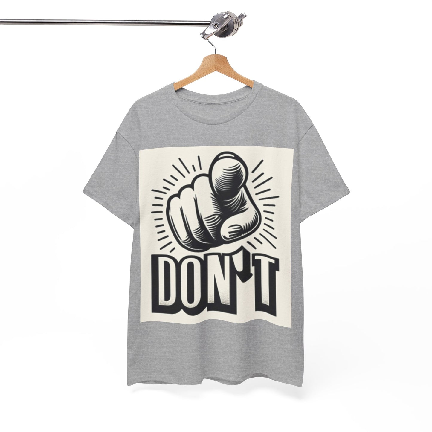 Don't Finger Unisex Heavy Cotton Tee