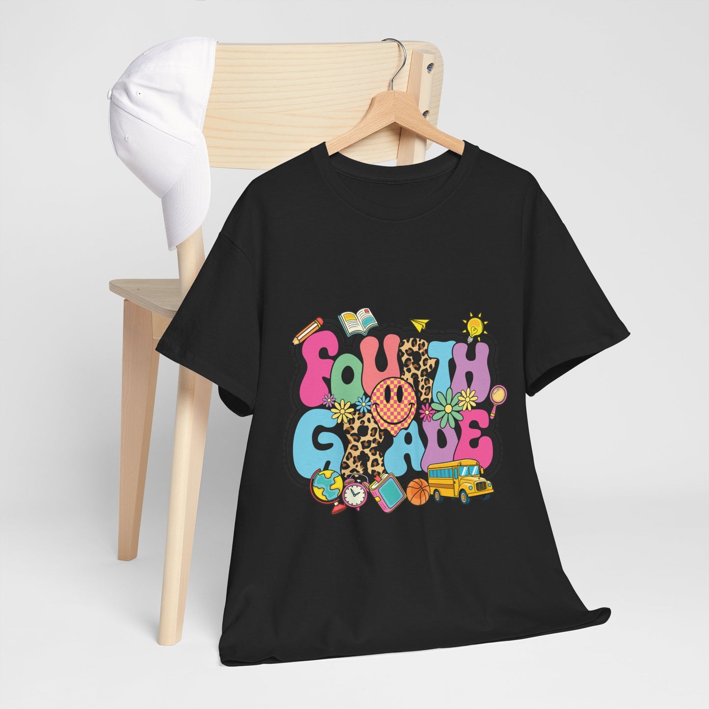 Fourth Grade Unisex Heavy Cotton Tee