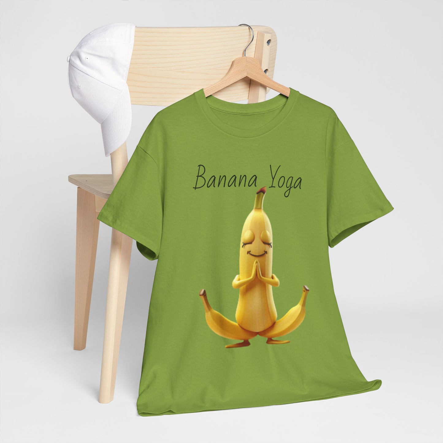 Banana Yoga Unisex Heavy Cotton Tee