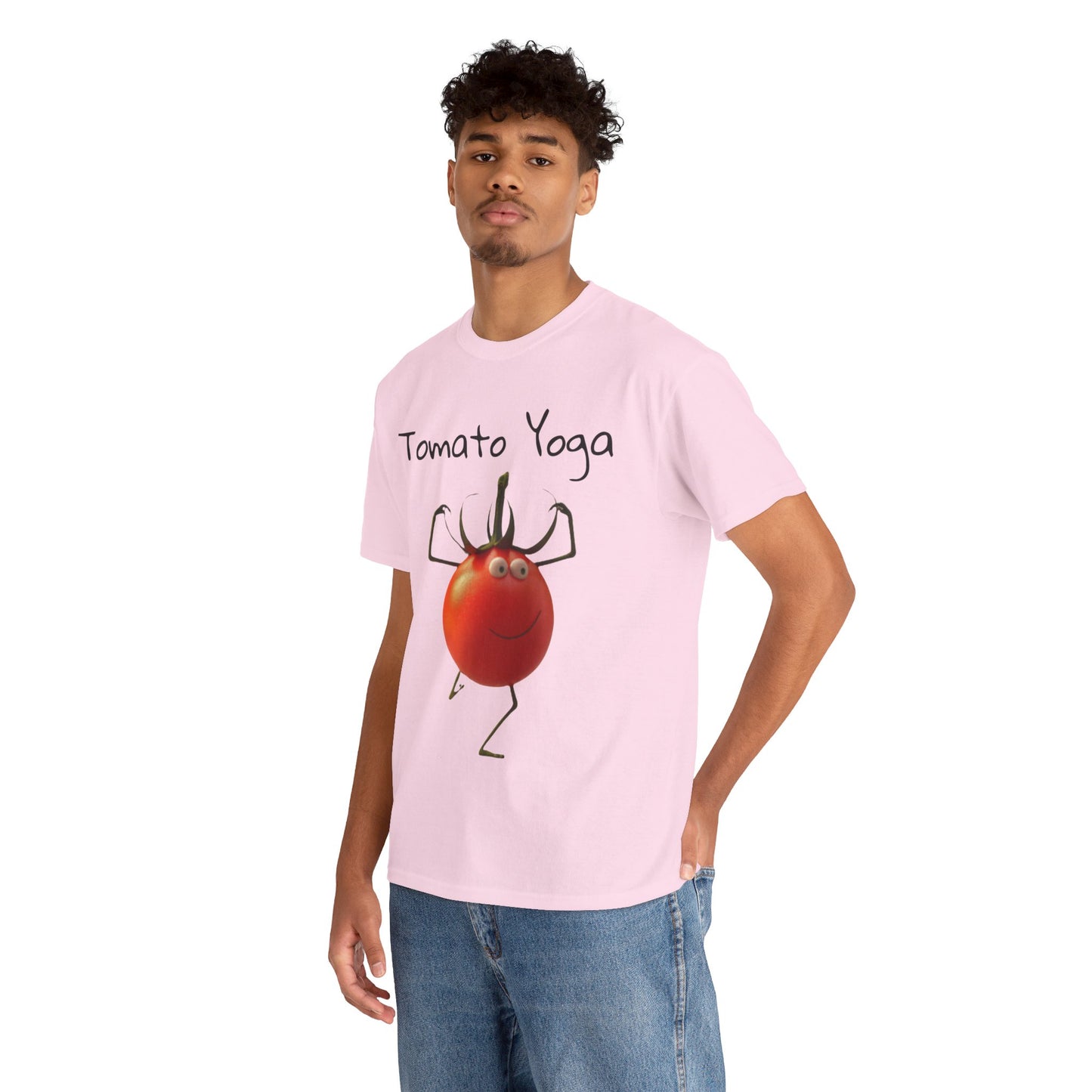 Tomato Yoga Unisex Heavy Cotton Tee