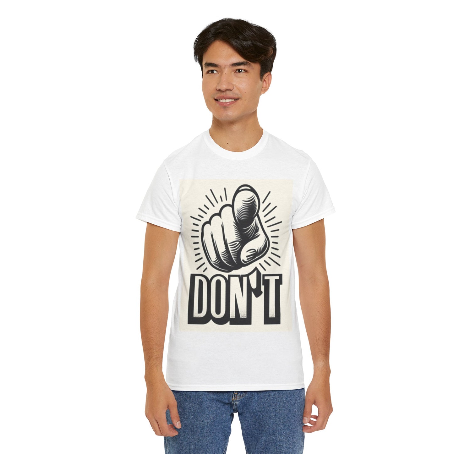 Don't Finger Unisex Heavy Cotton Tee