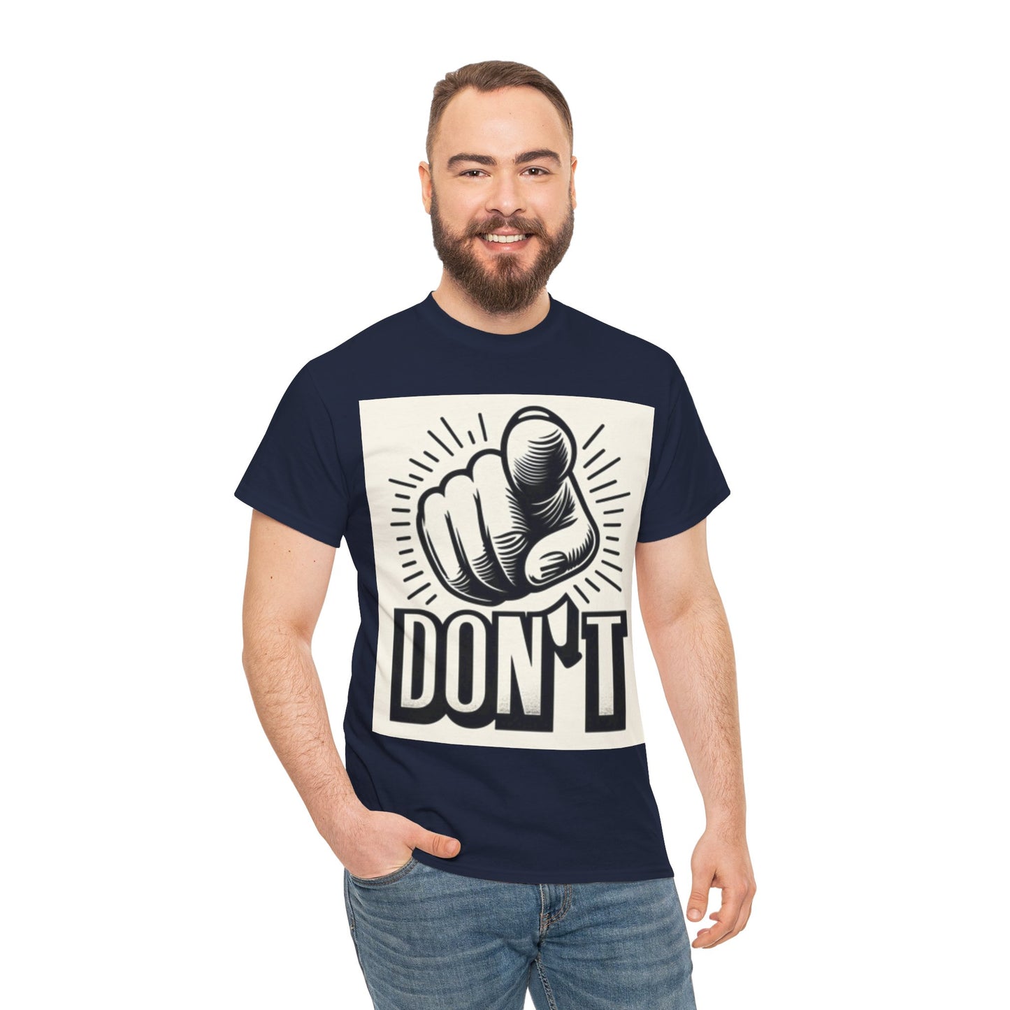 Don't Finger Unisex Heavy Cotton Tee