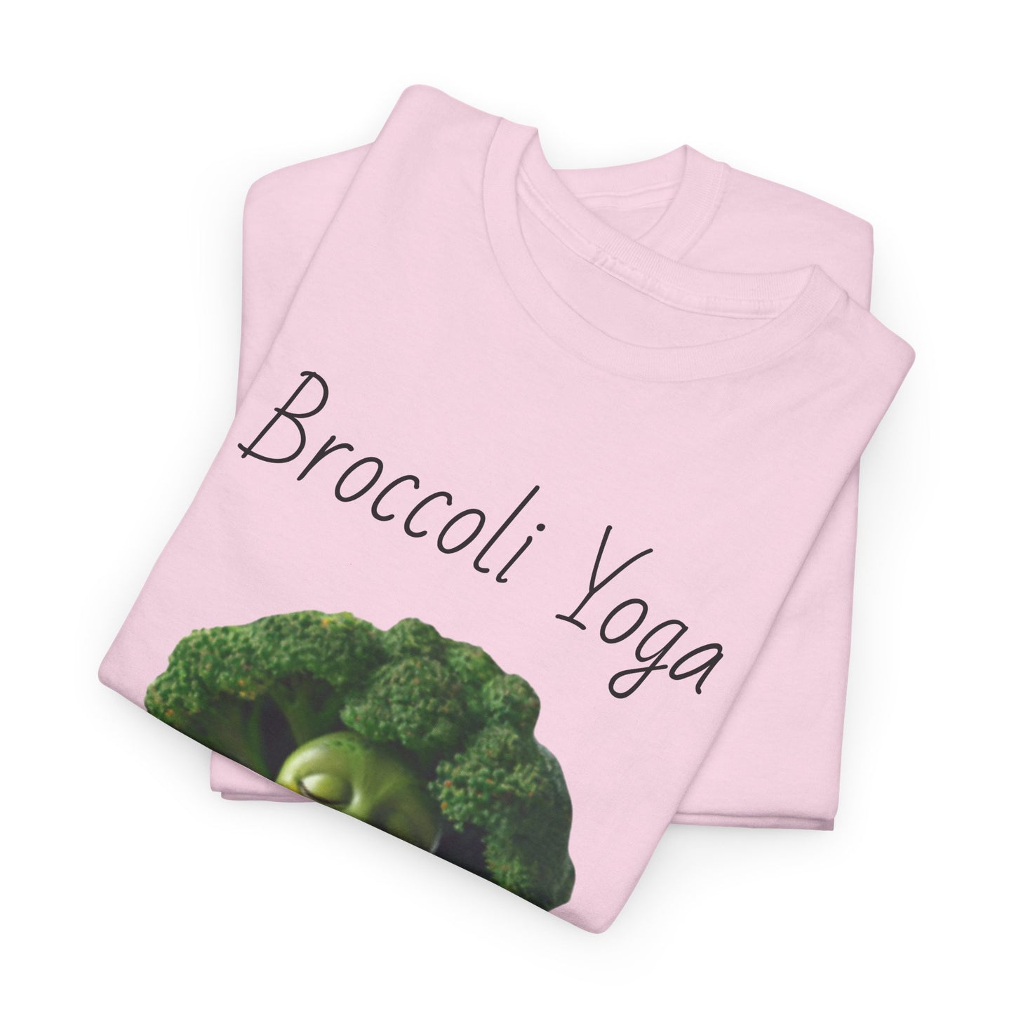 Broccoli Yoga Unisex Heavy Cotton Tee