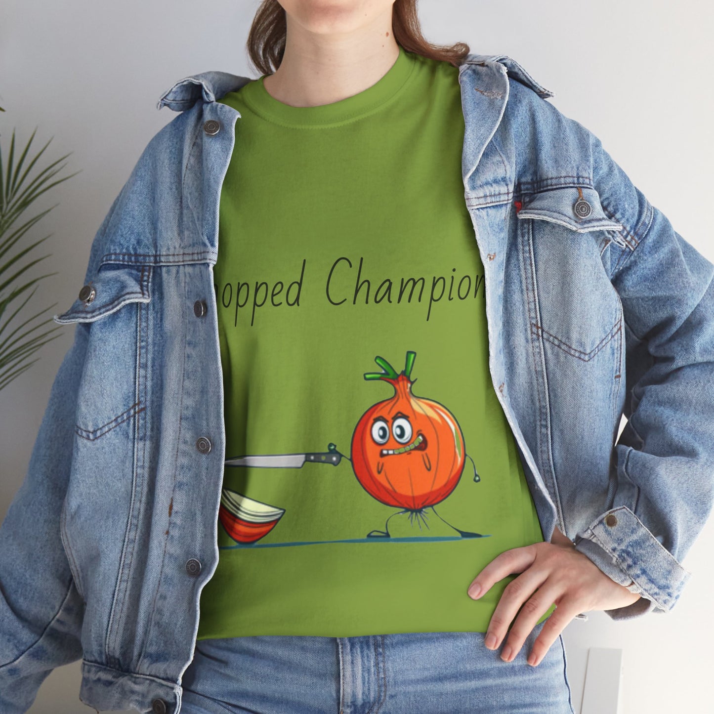 Chopped Champion Unisex Heavy Cotton Tee