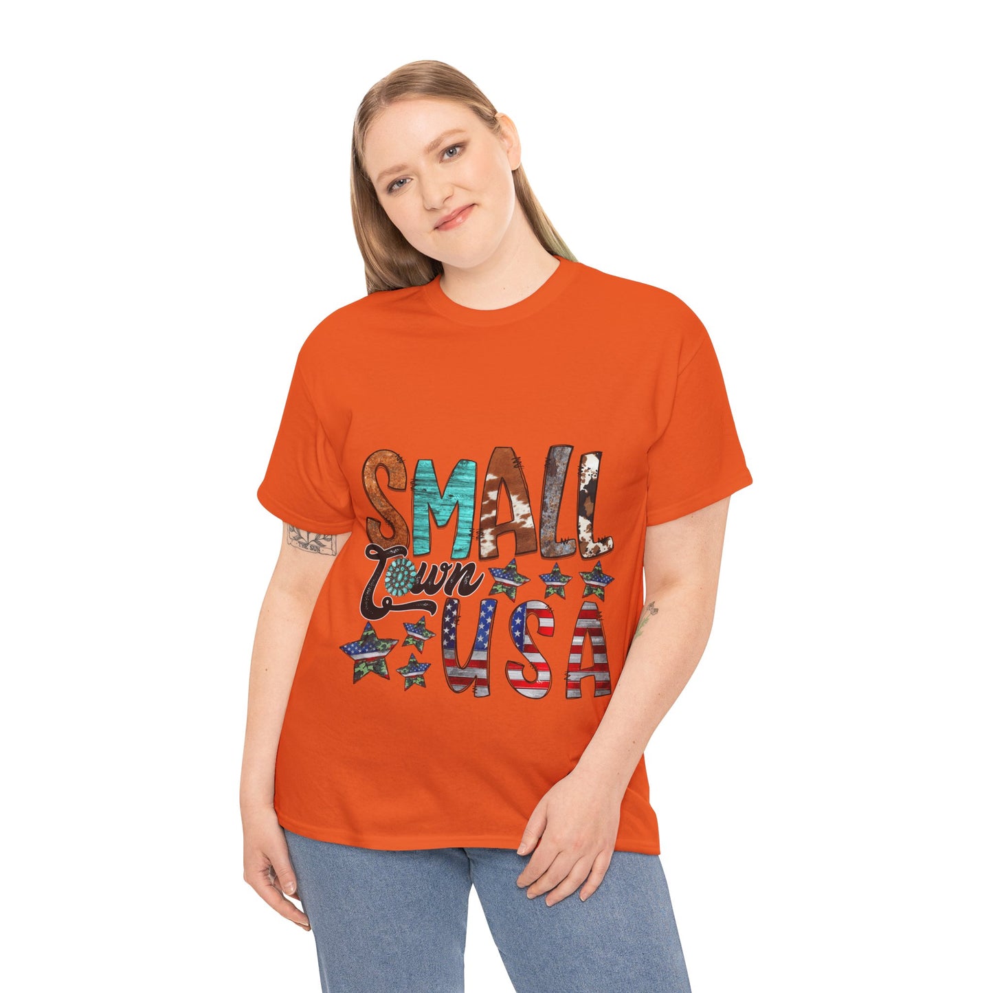 Small Town USA Unisex Heavy Cotton Tee