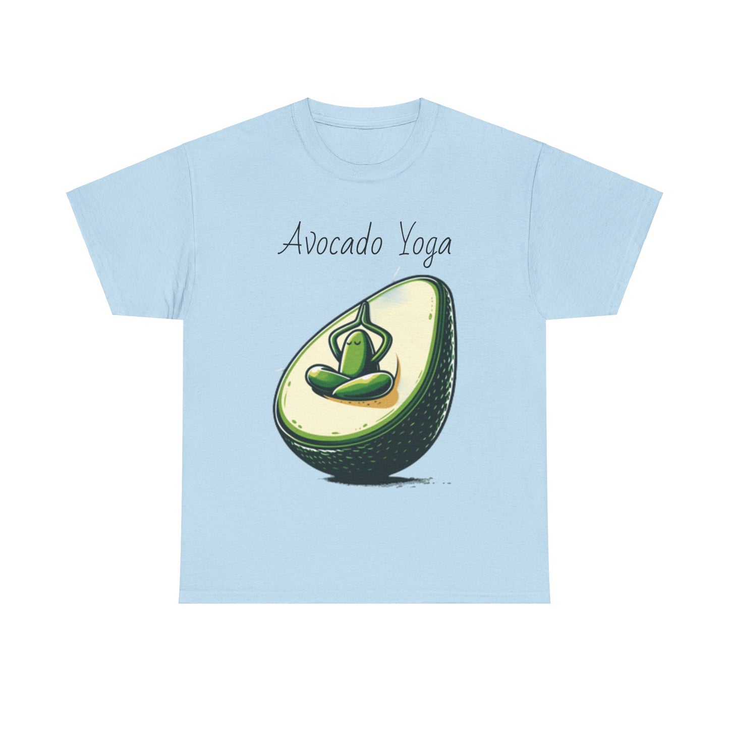 Avocado Yoga Unisex Heavy Cotton Tee