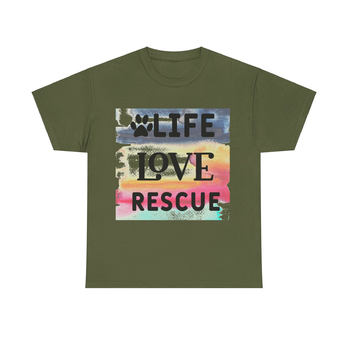 Life Love Rescue Unisex Heavy Cotton Tee