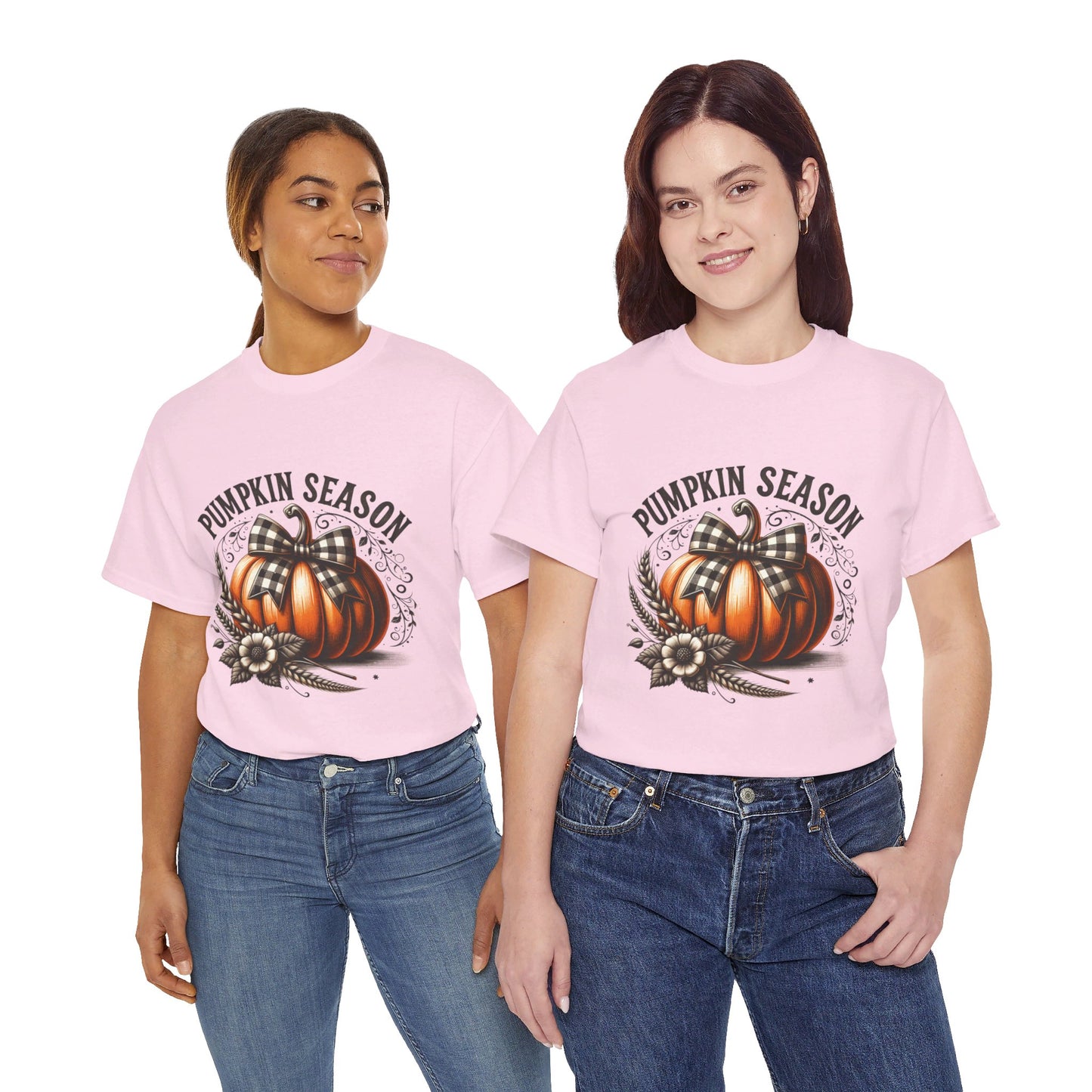 Pumpkin Season Unisex Heavy Cotton Tee