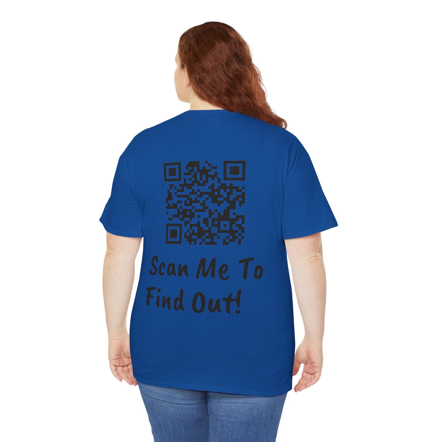 QR Code Unisex Heavy Cotton Tee