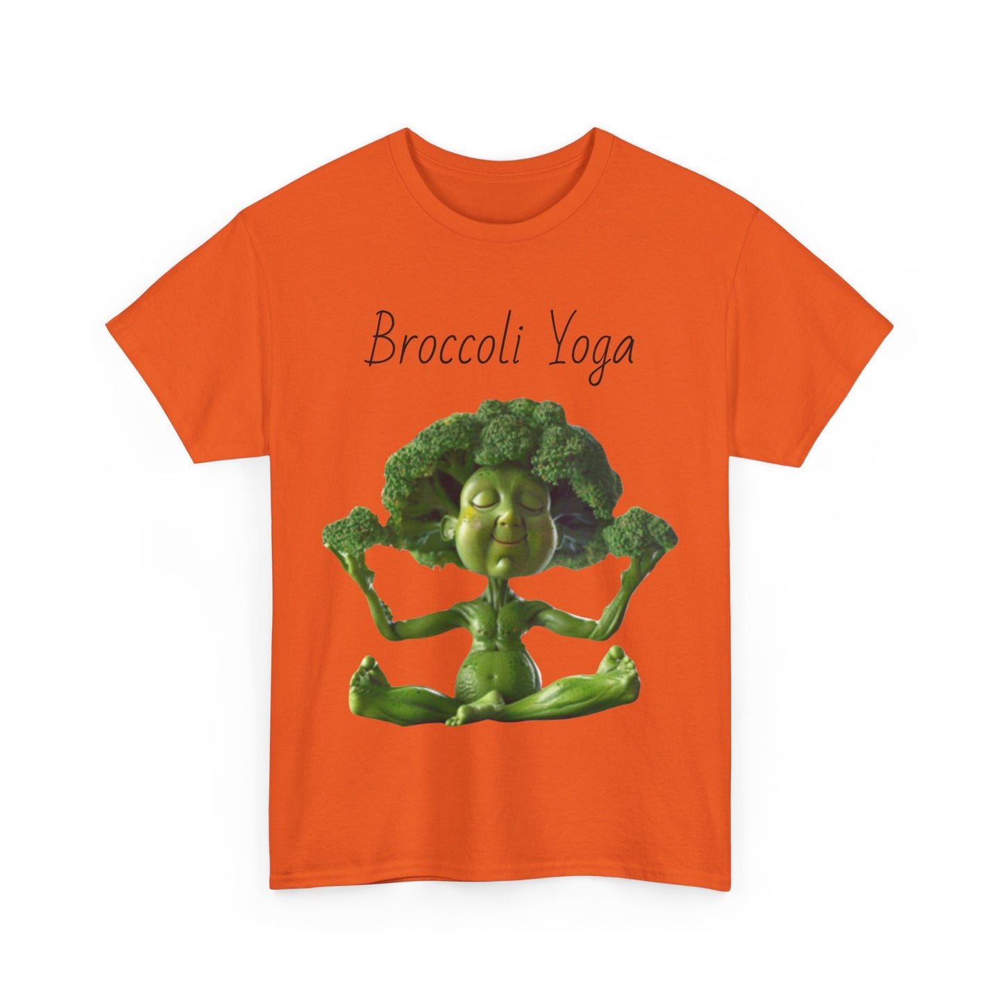 Broccoli Yoga Unisex Heavy Cotton Tee