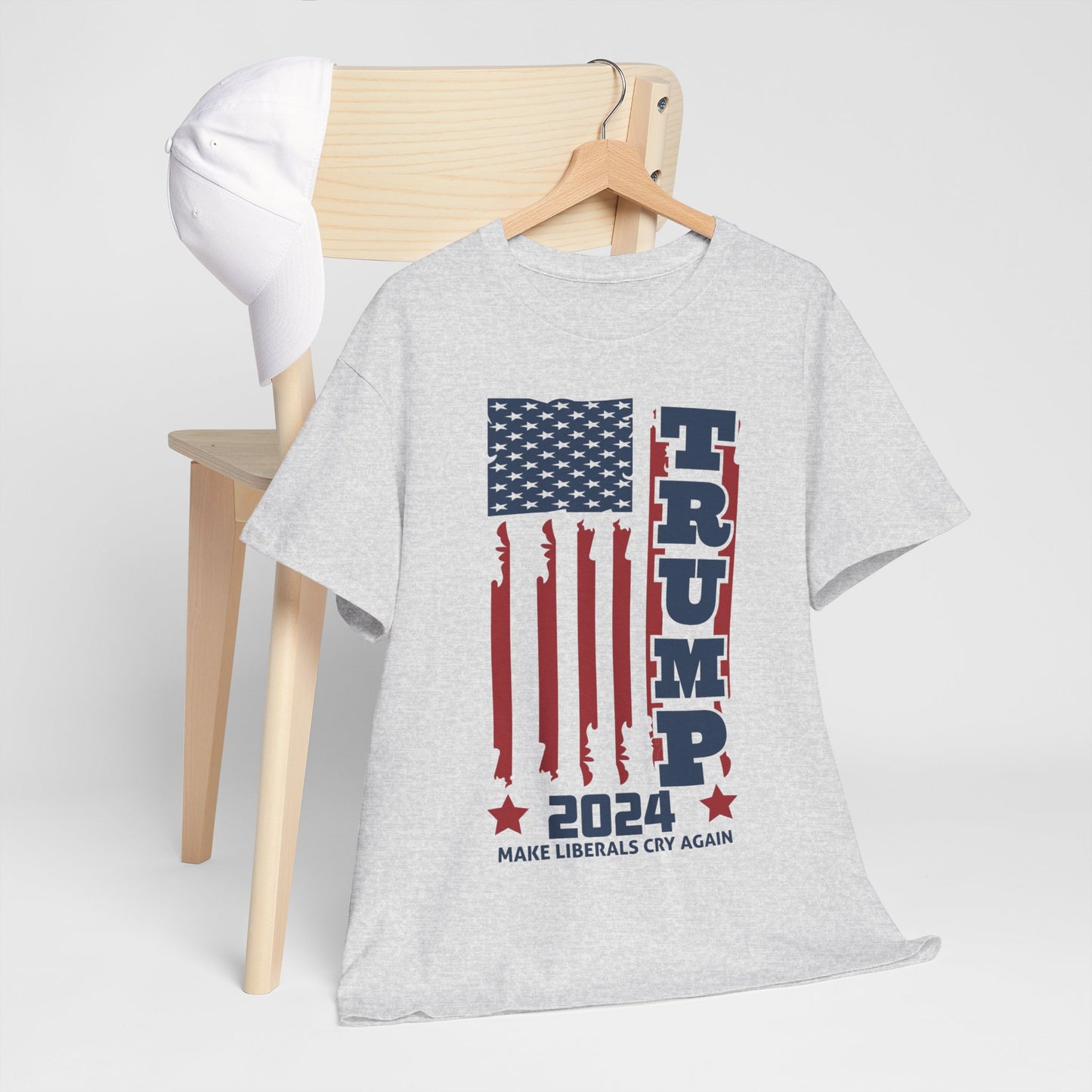 Trump 2024 A Unisex Heavy Cotton Tee