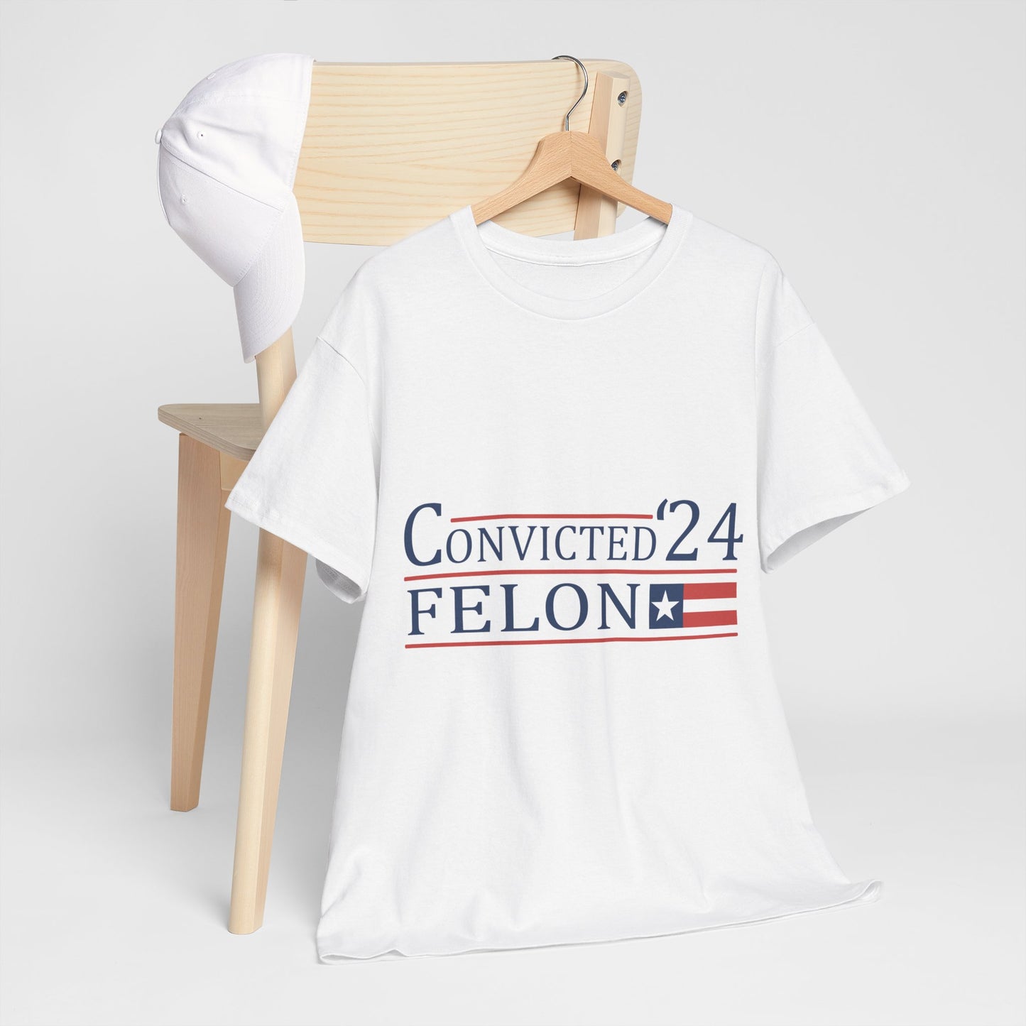 Convicted Felon Unisex Heavy Cotton Tee