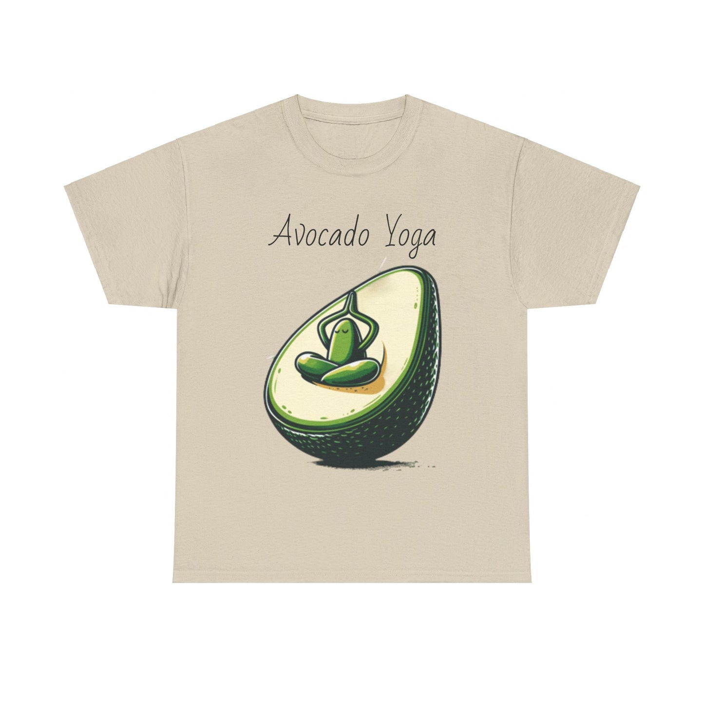 Avocado Yoga Unisex Heavy Cotton Tee