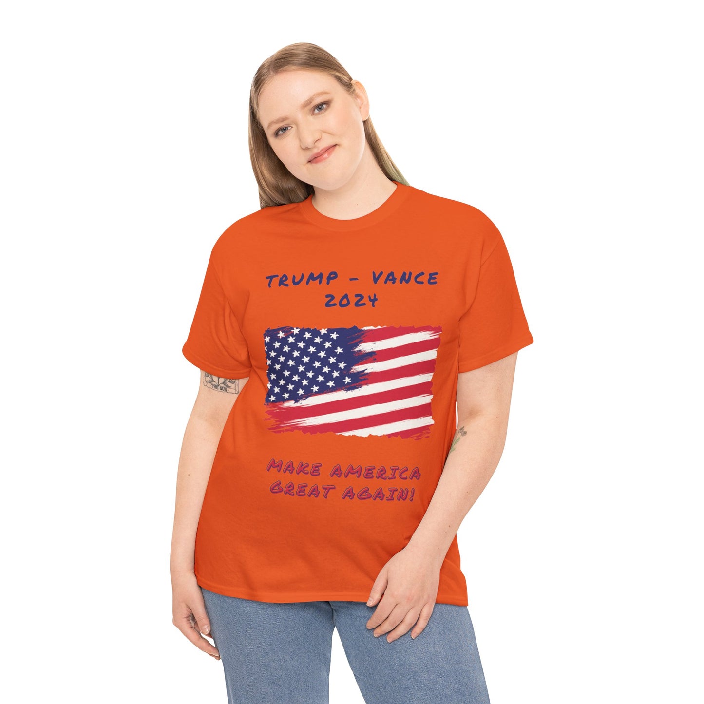 Trump Vance Unisex Heavy Cotton Tee