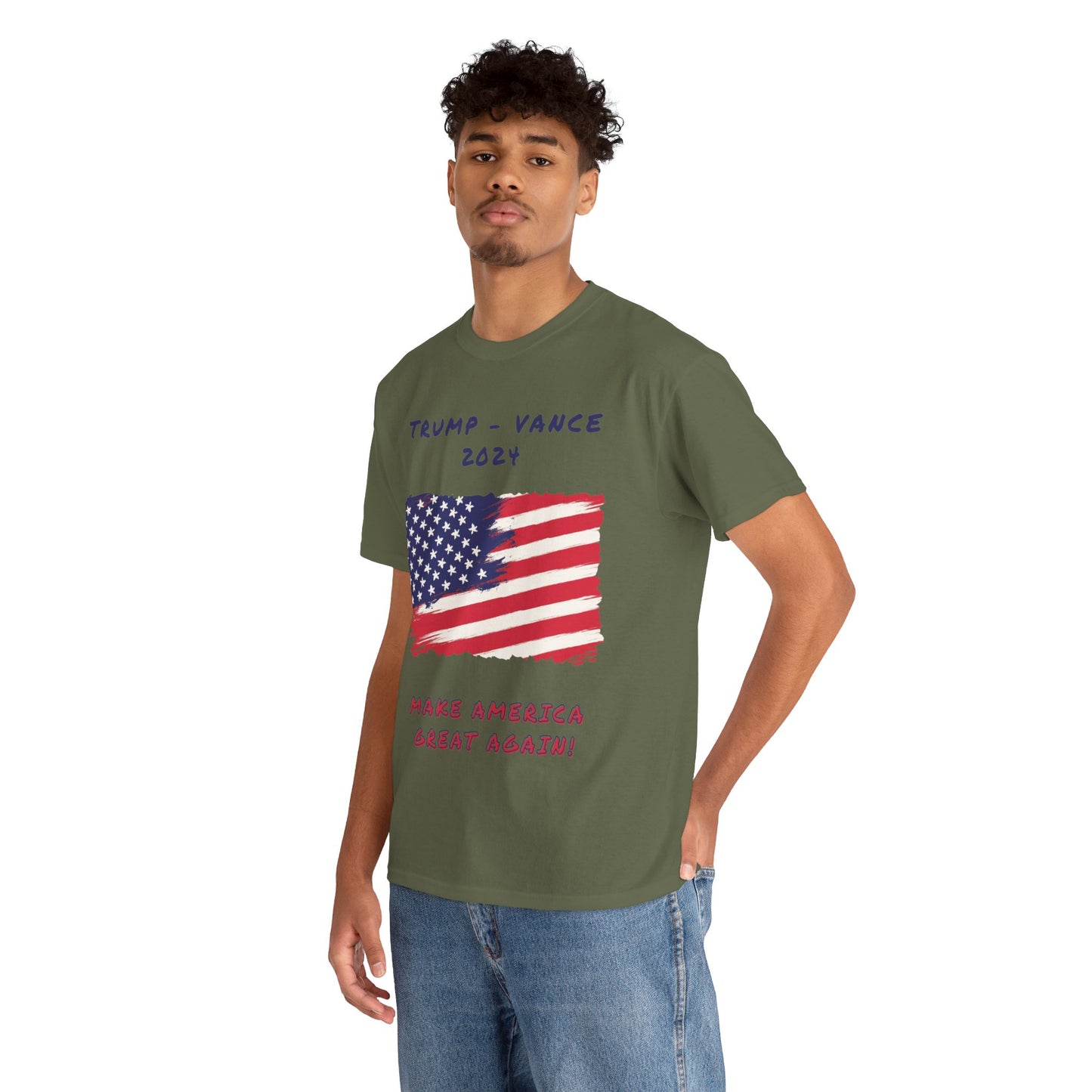 Trump Vance Unisex Heavy Cotton Tee