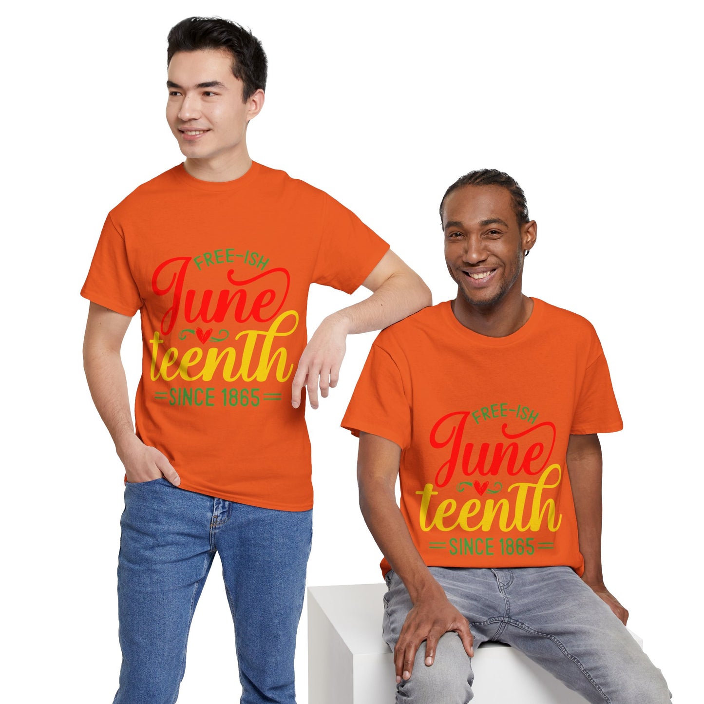 Juneteenth Free-ish Unisex Heavy Cotton Tee