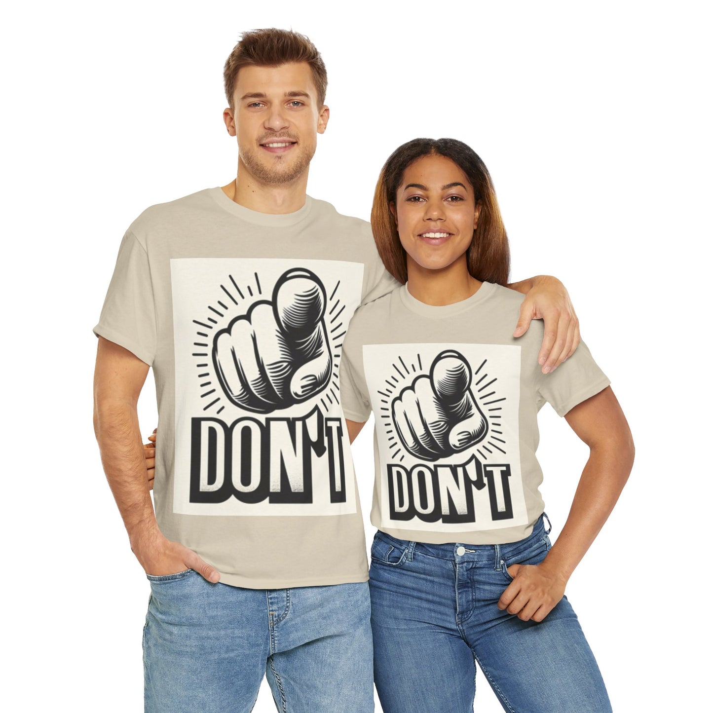 Don't Finger Unisex Heavy Cotton Tee