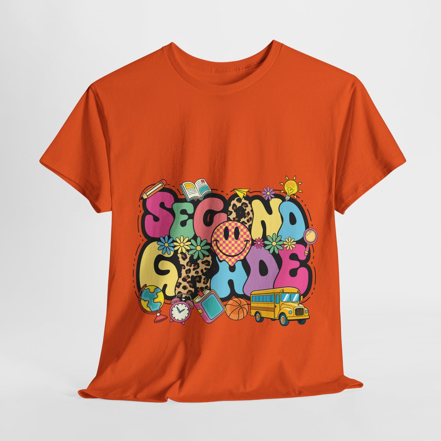 Second Grade Unisex Heavy Cotton Tee