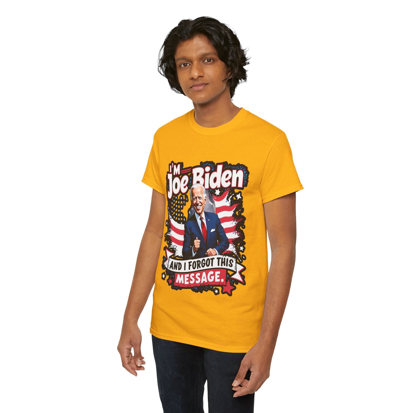 Biden I Forgot Unisex Heavy Cotton Tee