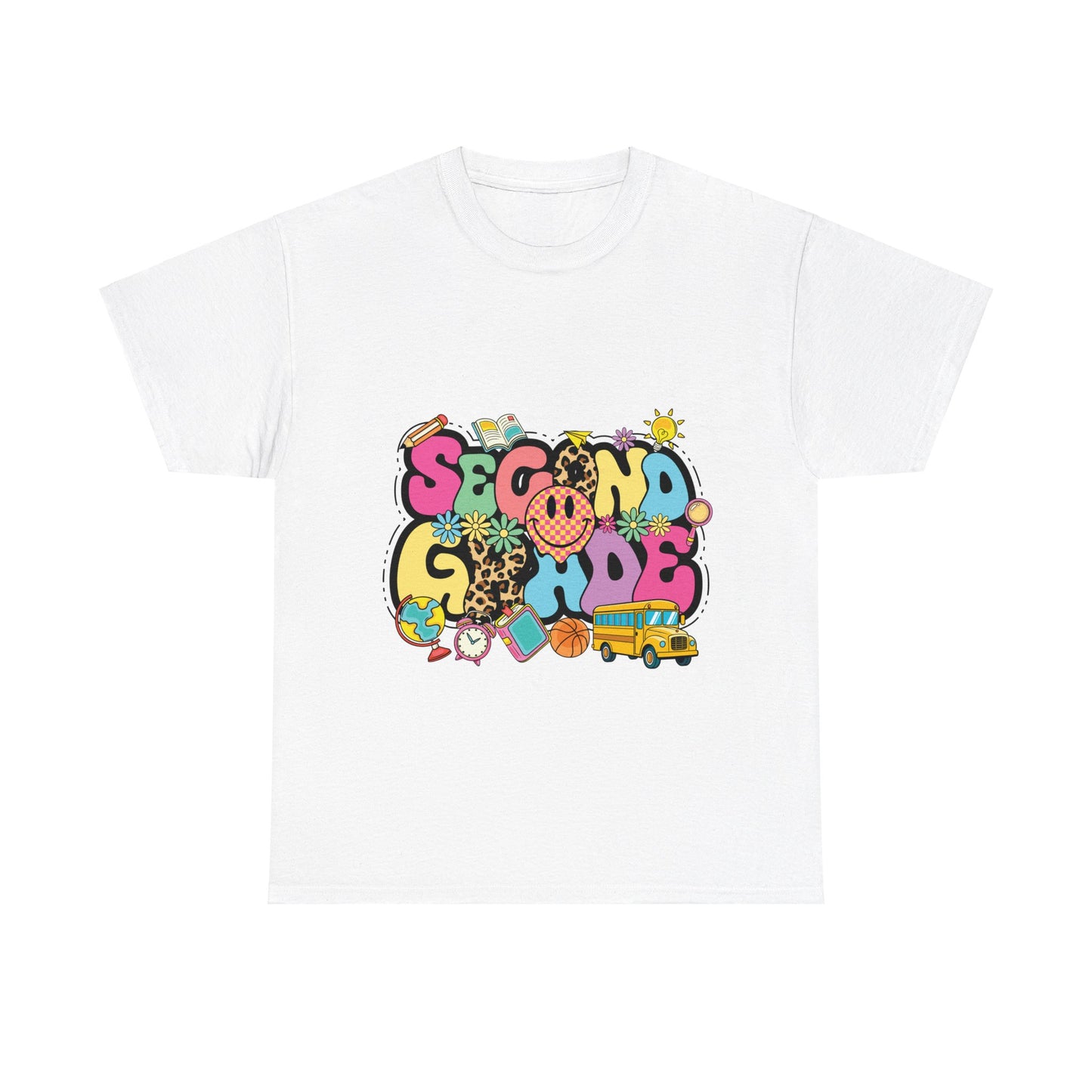 Second Grade Unisex Heavy Cotton Tee