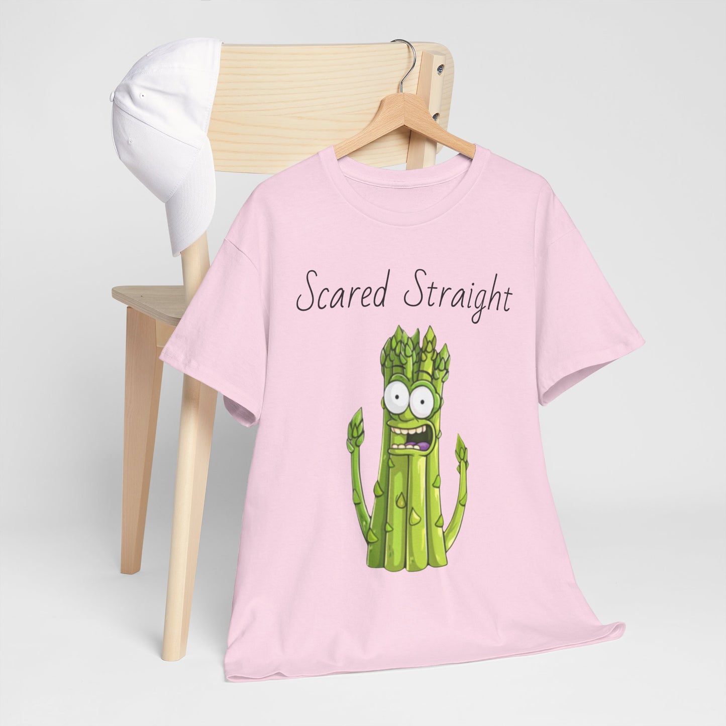 Scared Straight Unisex Heavy Cotton Tee