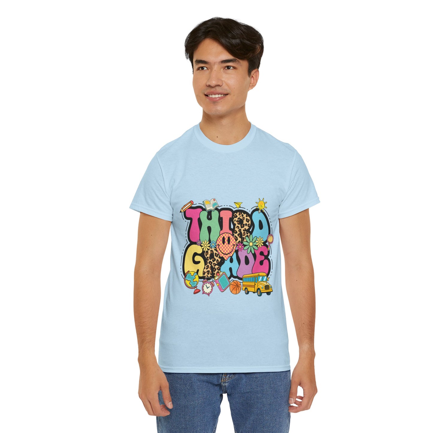 Third Grade Unisex Heavy Cotton Tee