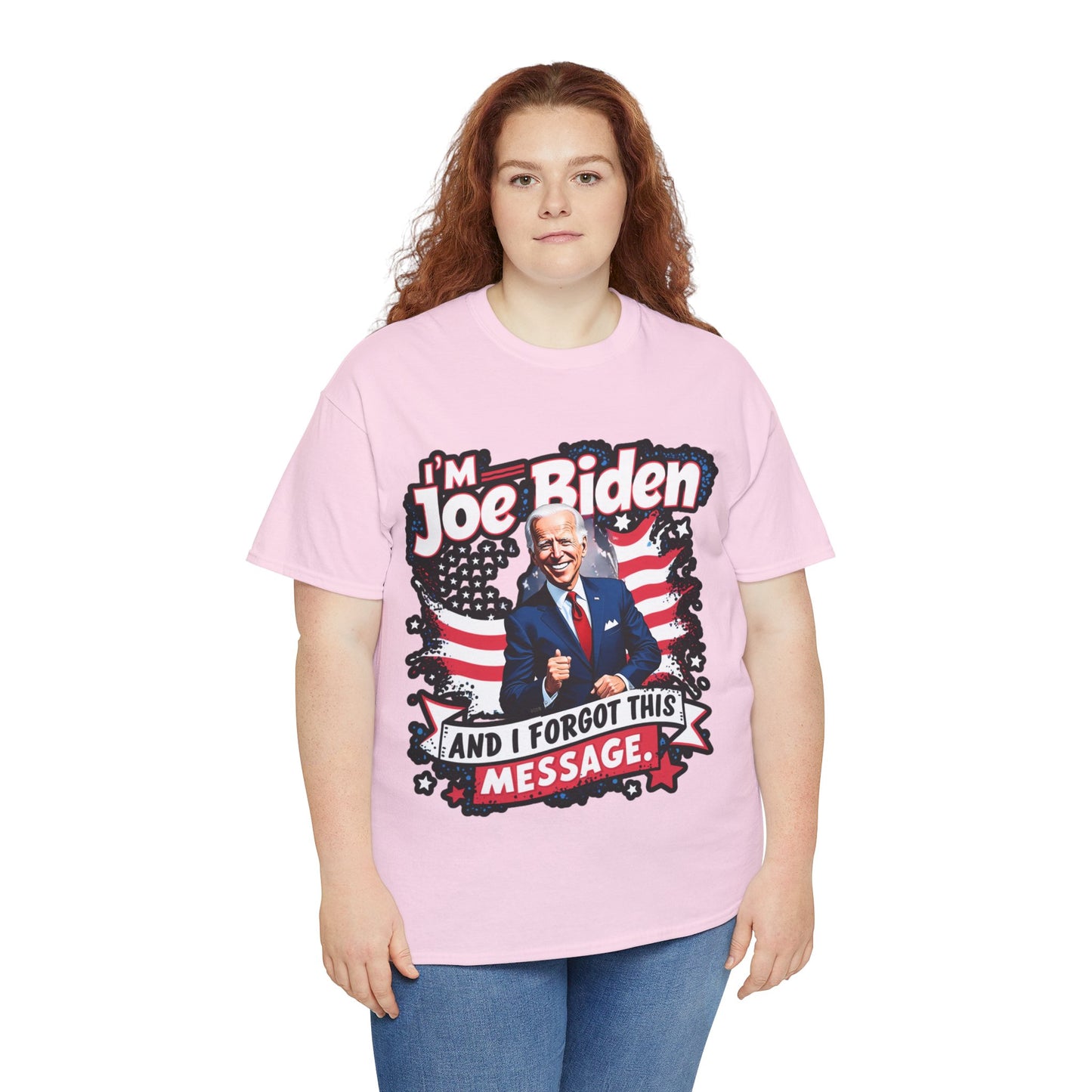 Biden I Forgot Unisex Heavy Cotton Tee