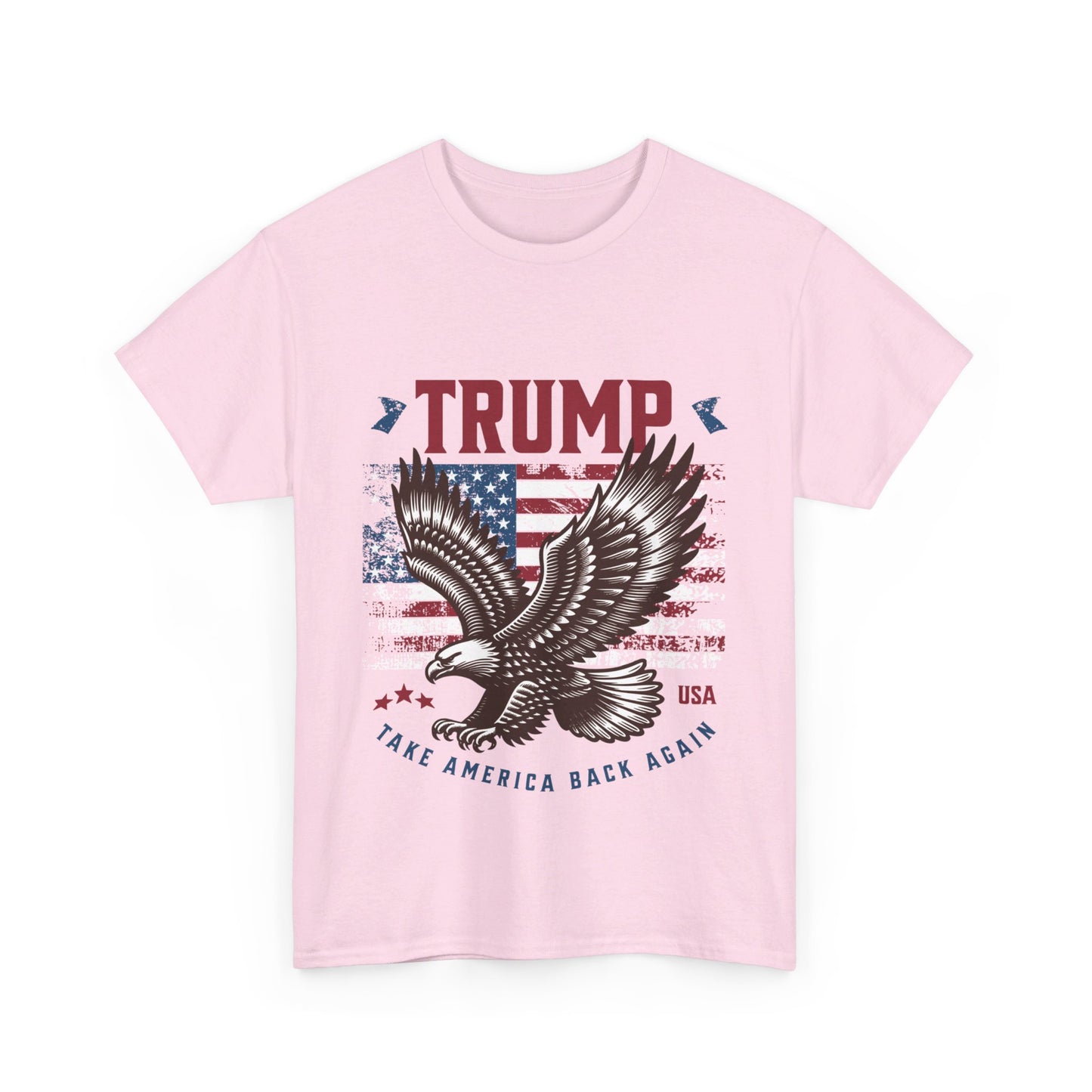 Trump MAGA Eagle Unisex Heavy Cotton Tee